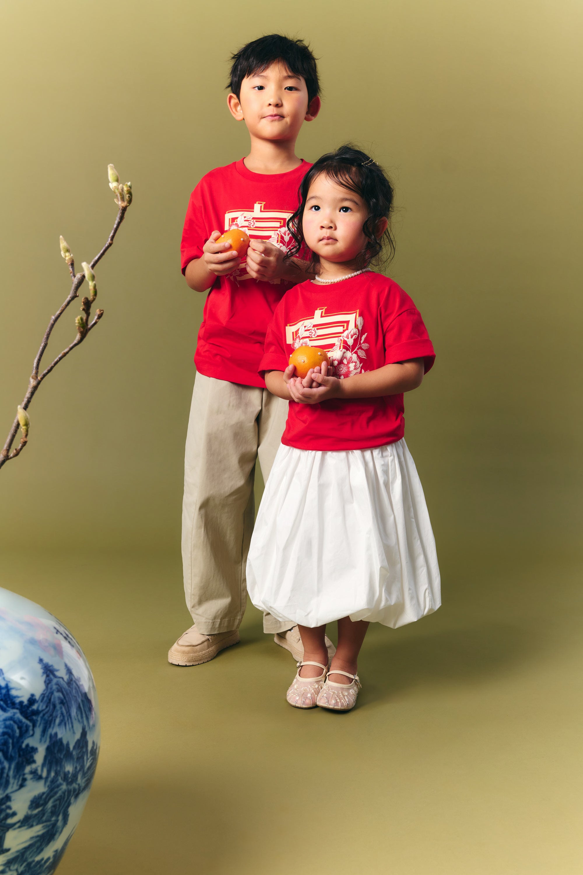 AIIZ Kids Trail of Blessings Graphic T-Shirt