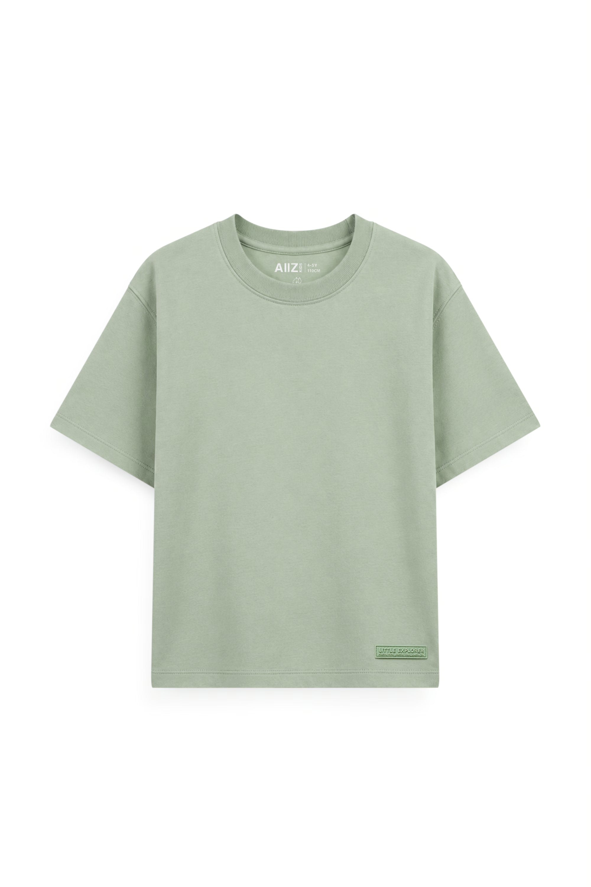 AIIZ Boy's Short Sleeve T-Shirt Cotton Blend