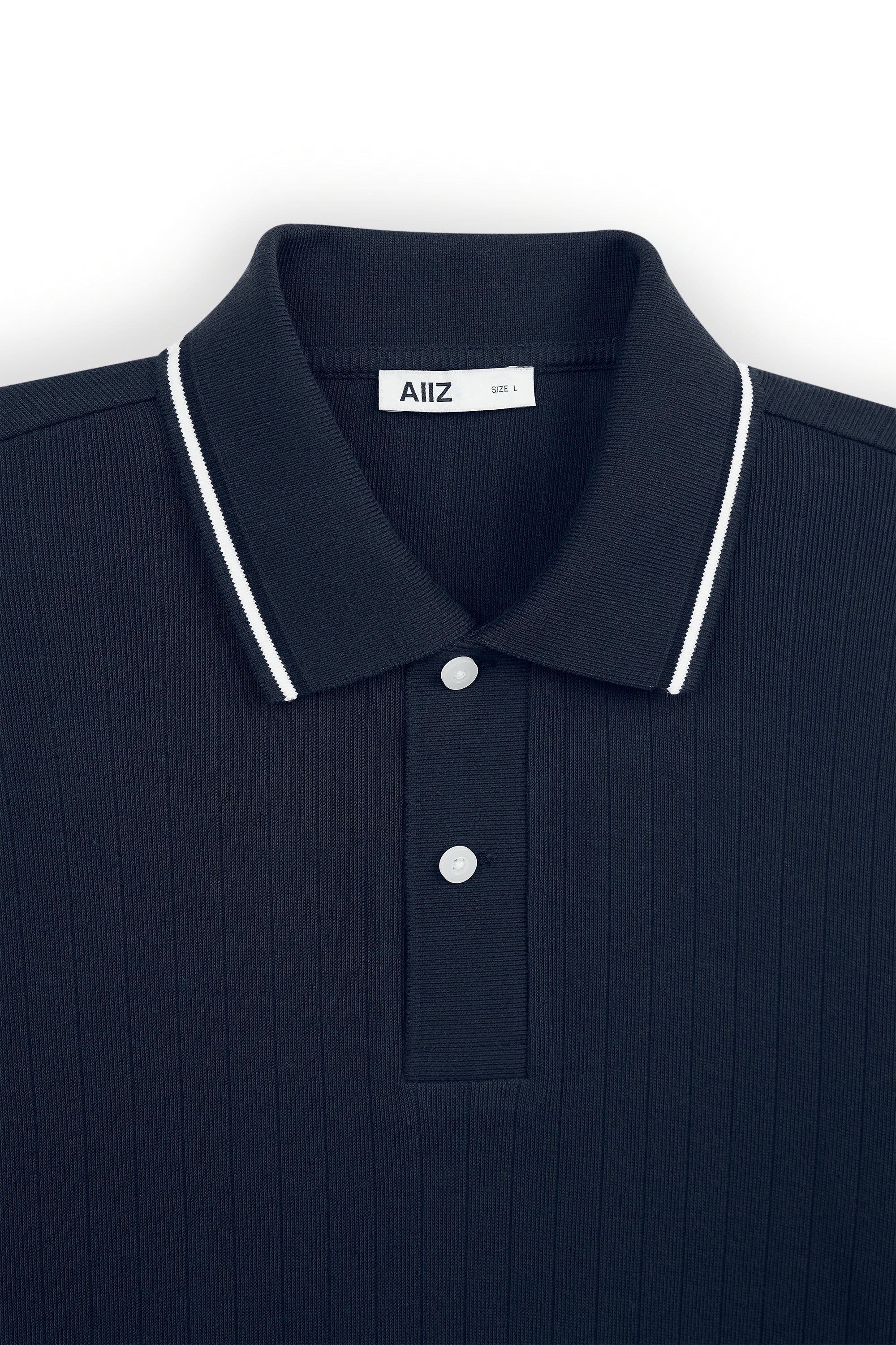 AIIZ Men’s Tipping Polo Shirt