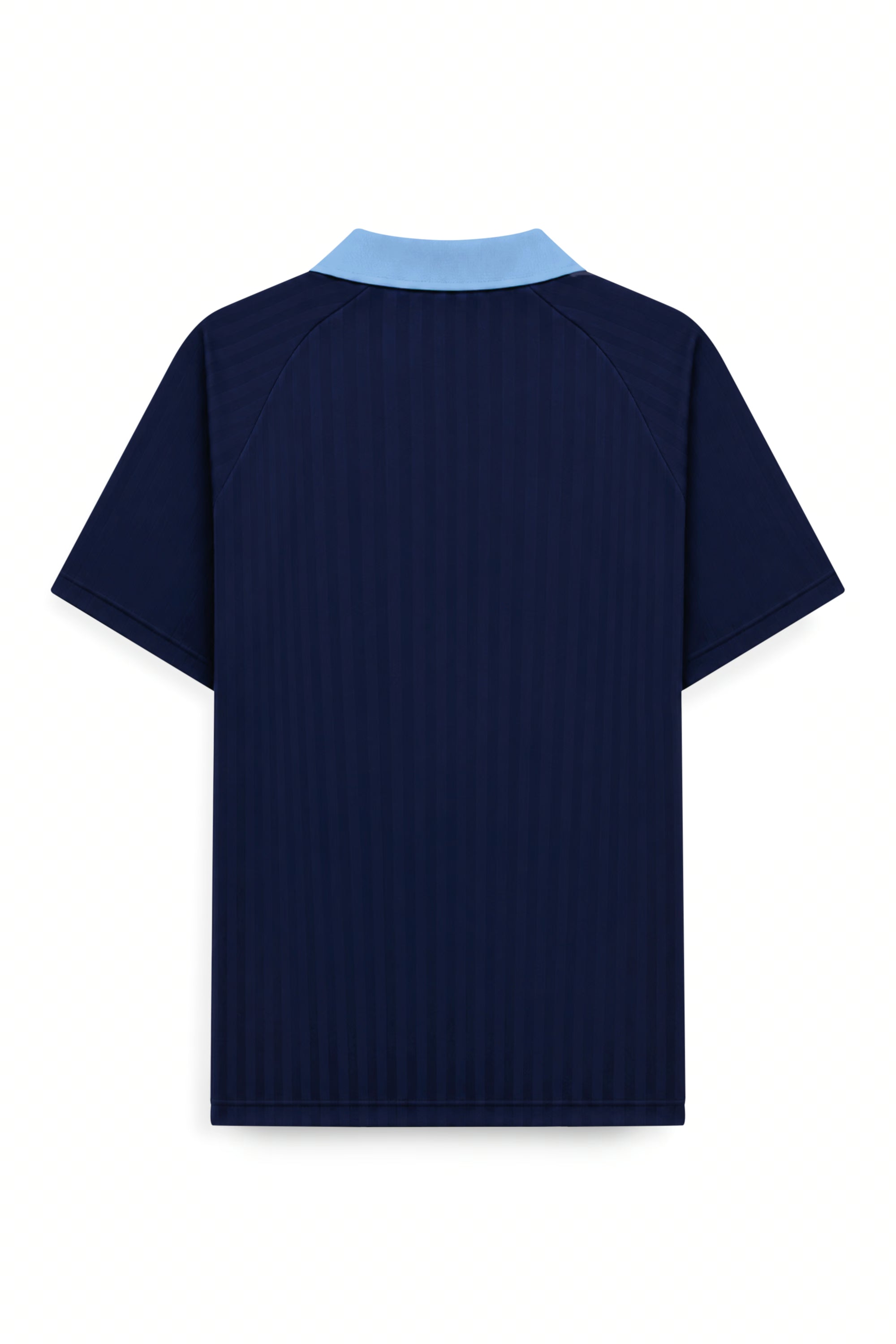 AIIZ Men's The Blokecore Edit Pinstripe Polo Shirt