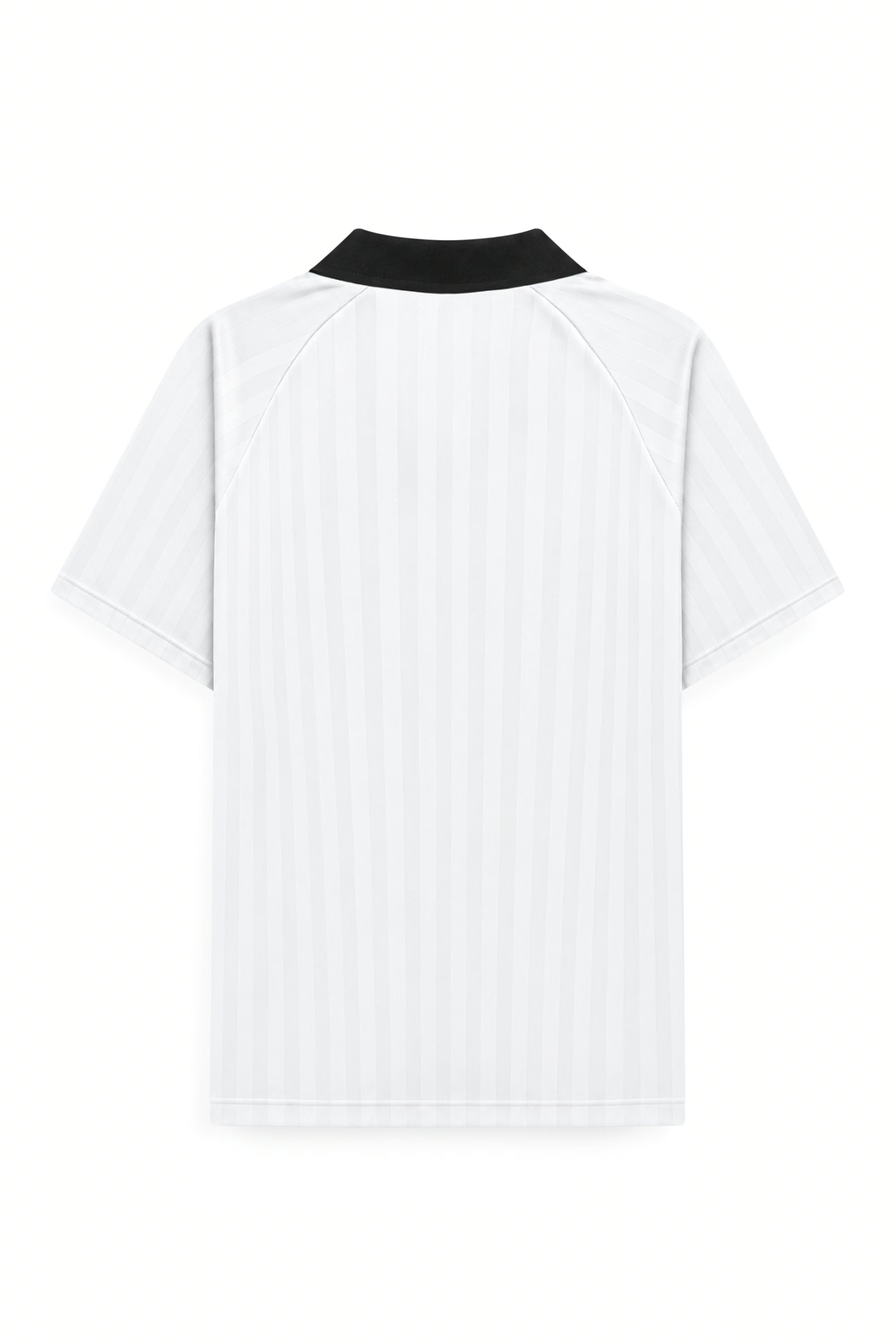 AIIZ Men's The Blokecore Edit Pinstripe Polo Shirt