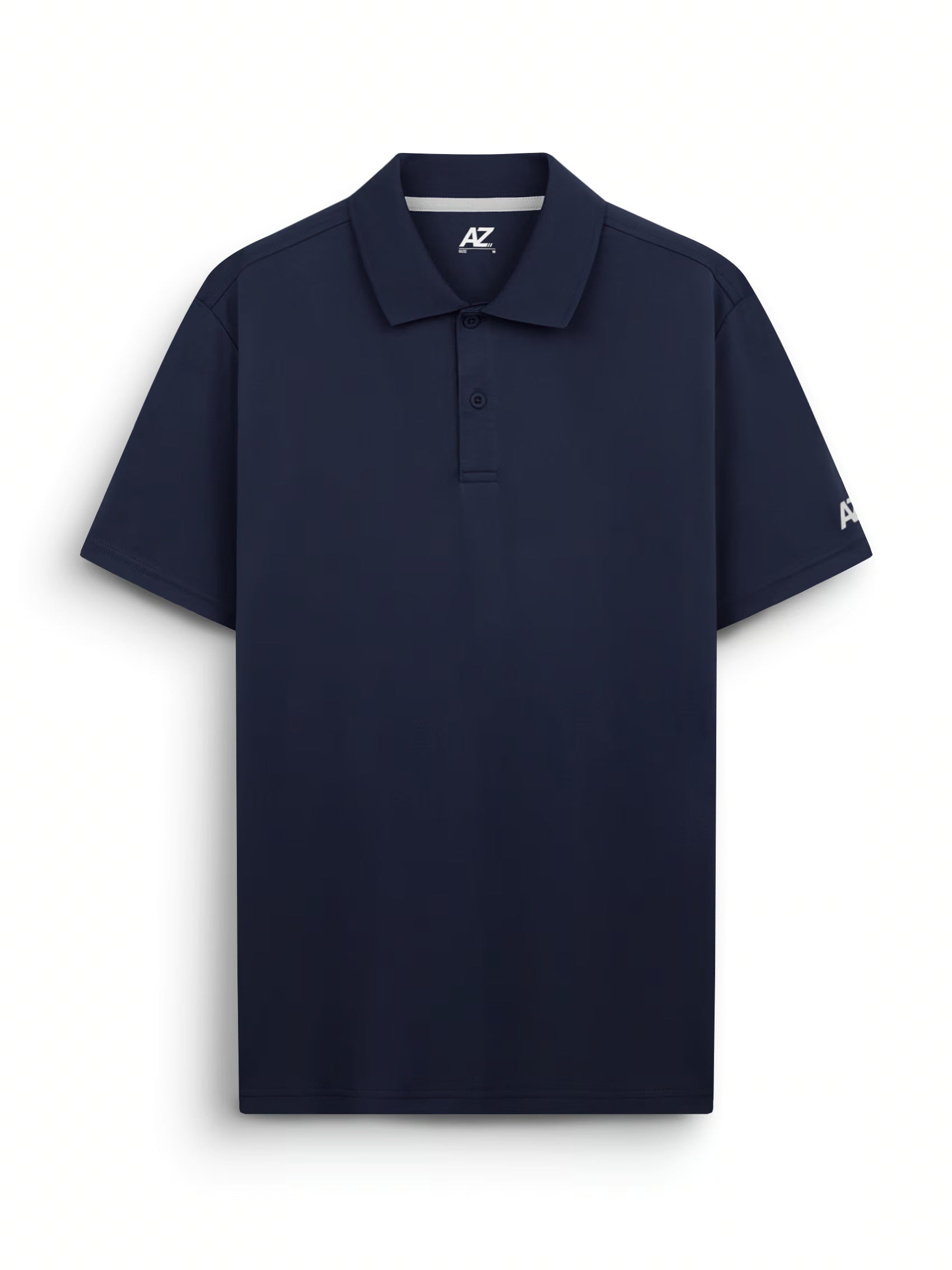 AIIZ Men's Quick Dry Active Polo Shirt (Navy / S)