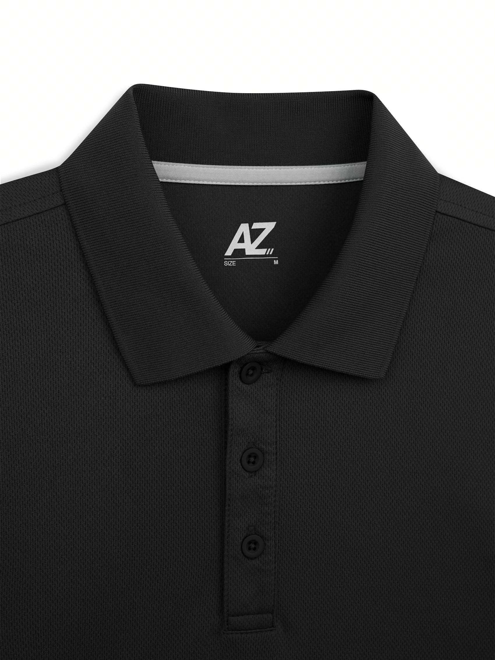 AIIZ Men's Quick Dry Active Polo Shirt