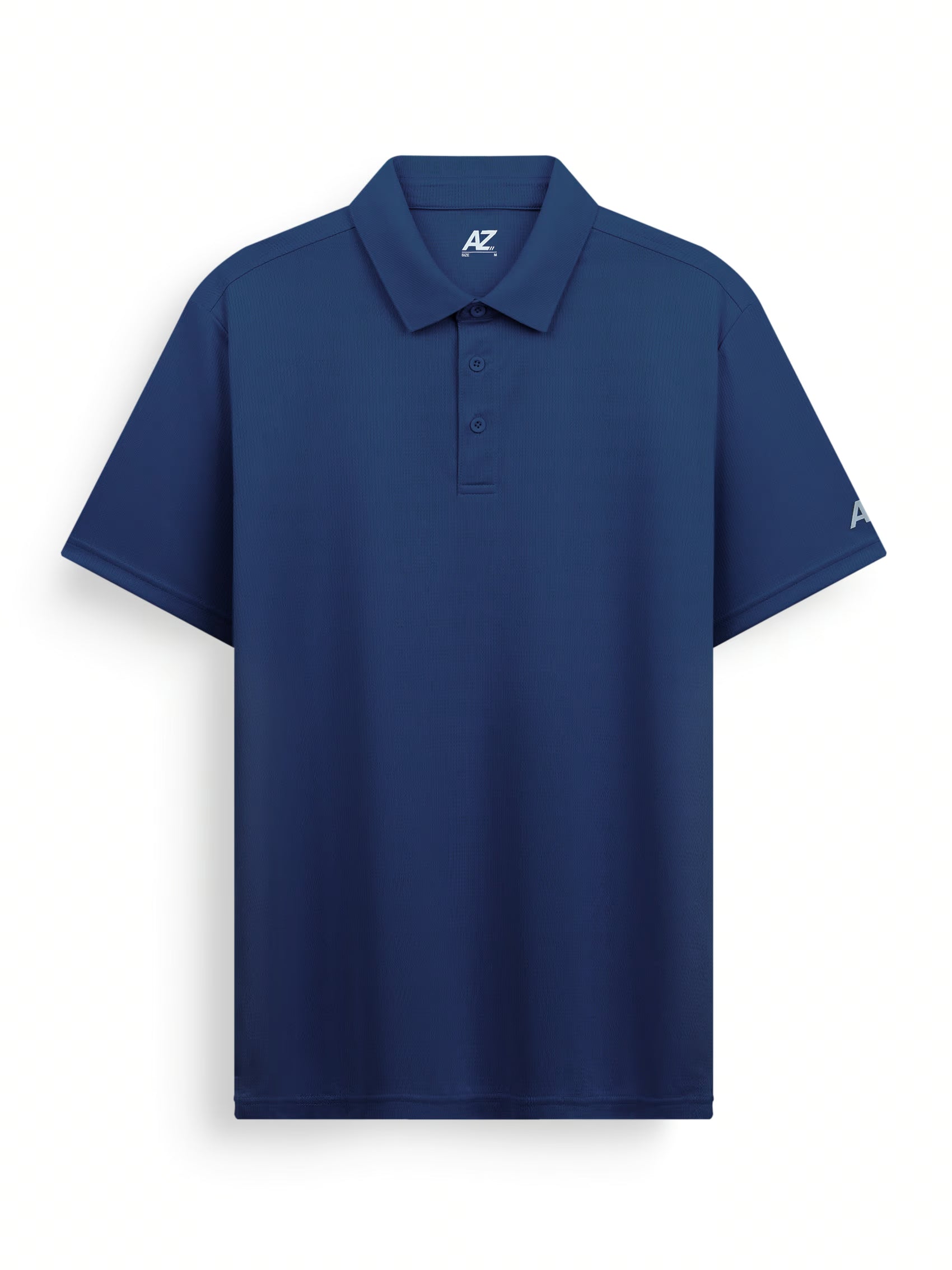 AIIZ Men's Quick Dry Active Polo Shirt (Navy / S)
