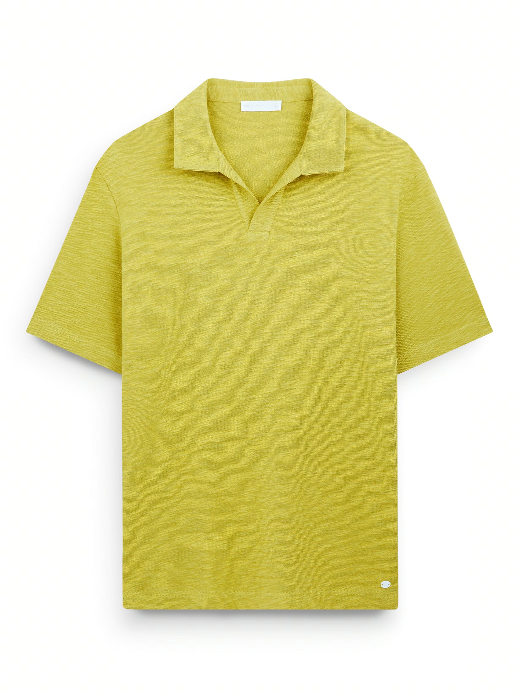 AIIZ Men's Open Collar Polo Shirt (Green / S)