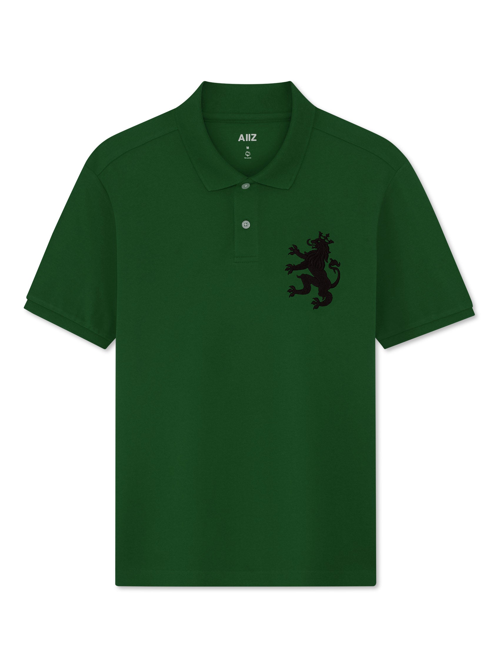 Men's Big Lion Pique Polo Shirts