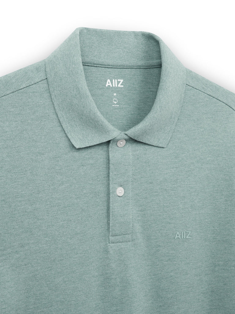 Men's Top-Dyed Polo Shirt