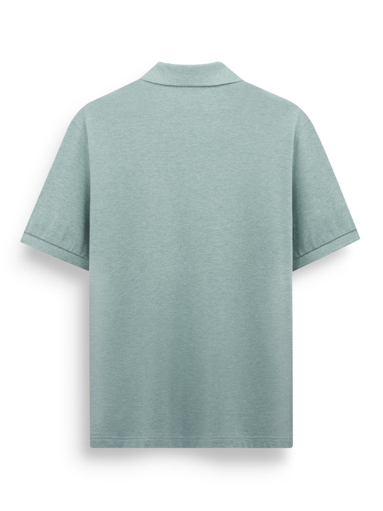 Men's Top-Dyed Polo Shirt