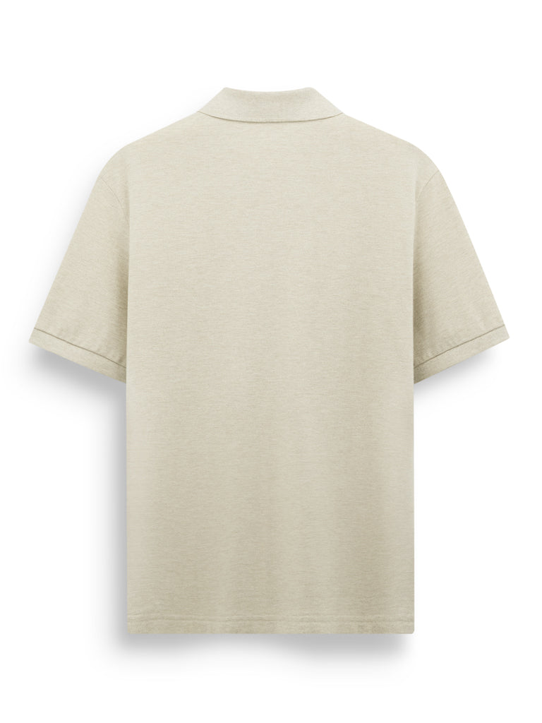 Men's Top-Dyed Polo Shirt
