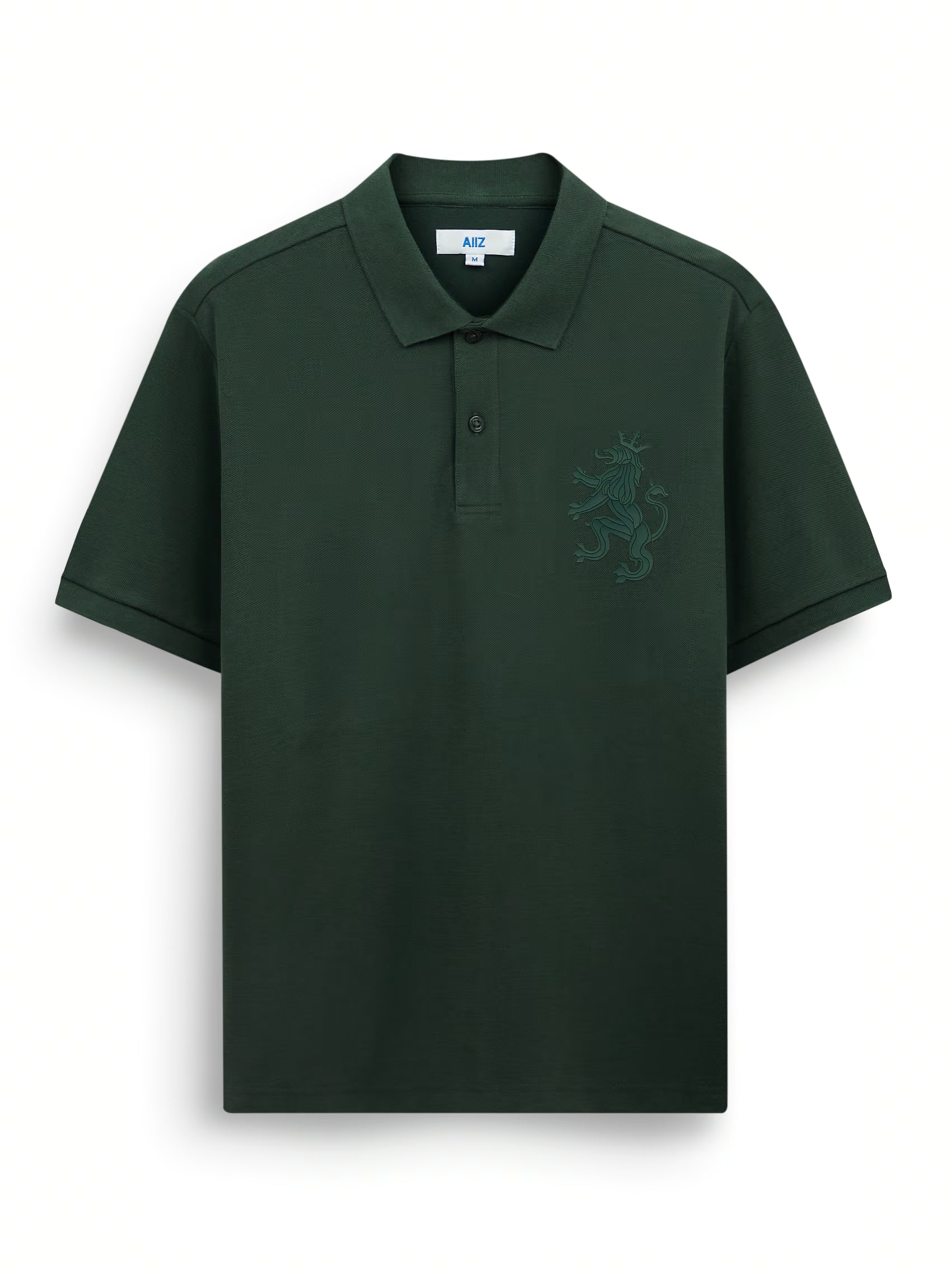 Men's Big Lion Pique Polo Shirt