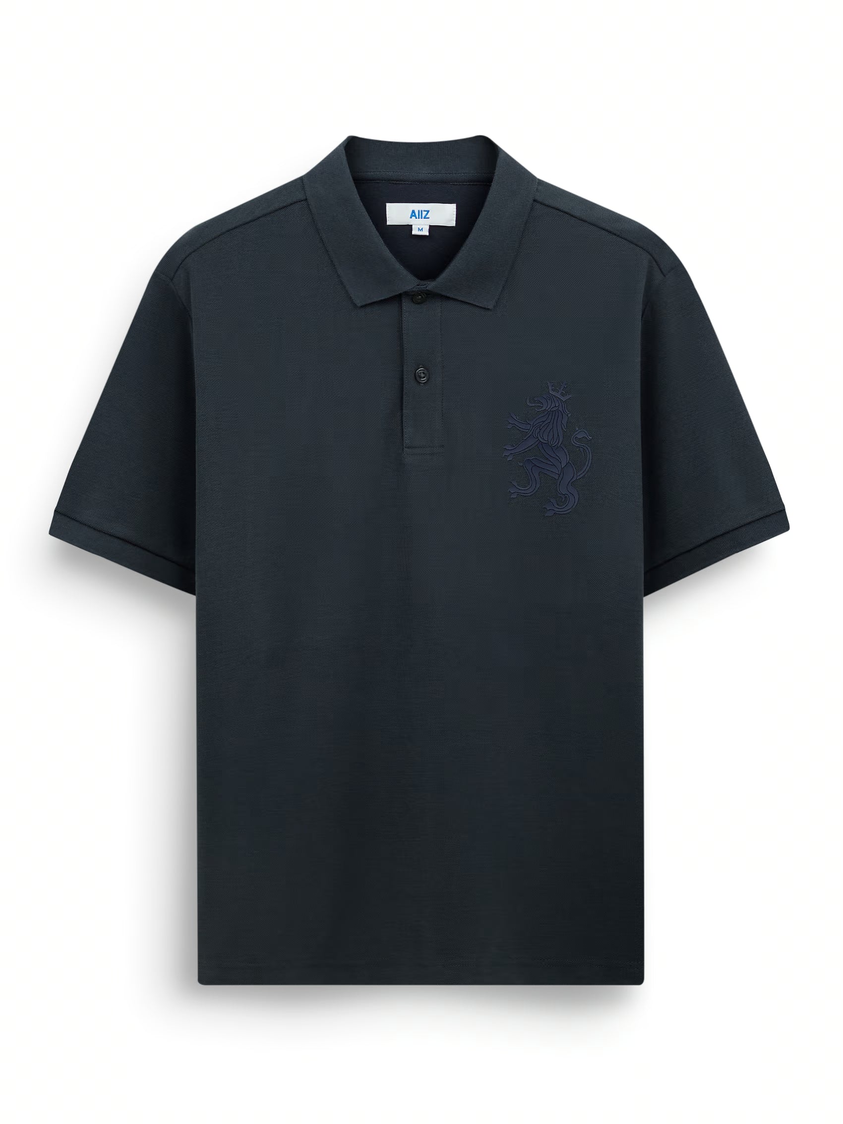 Men's Big Lion Pique Polo Shirt