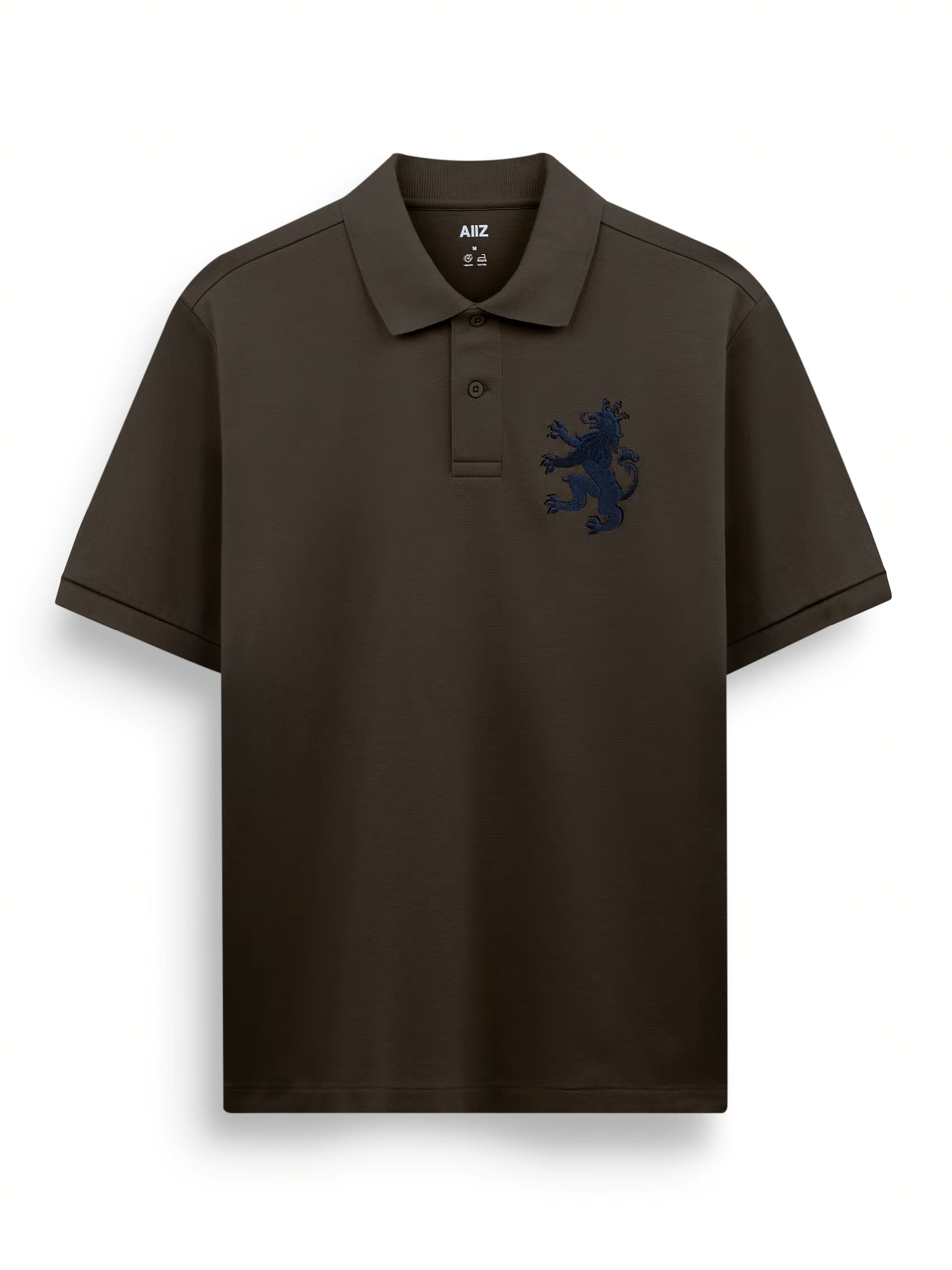 Men's Big Lion Pique Polo Shirt