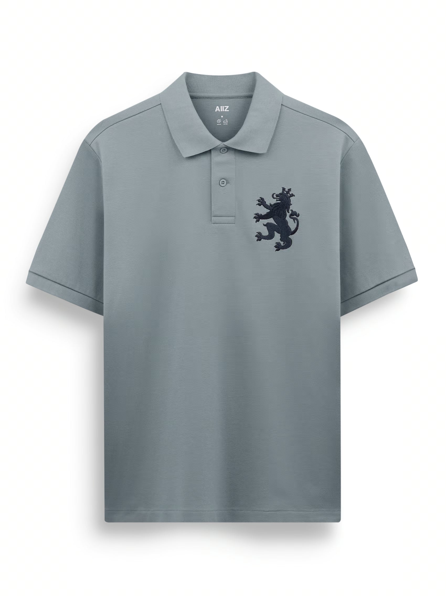 Men's Big Lion Pique Polo Shirt
