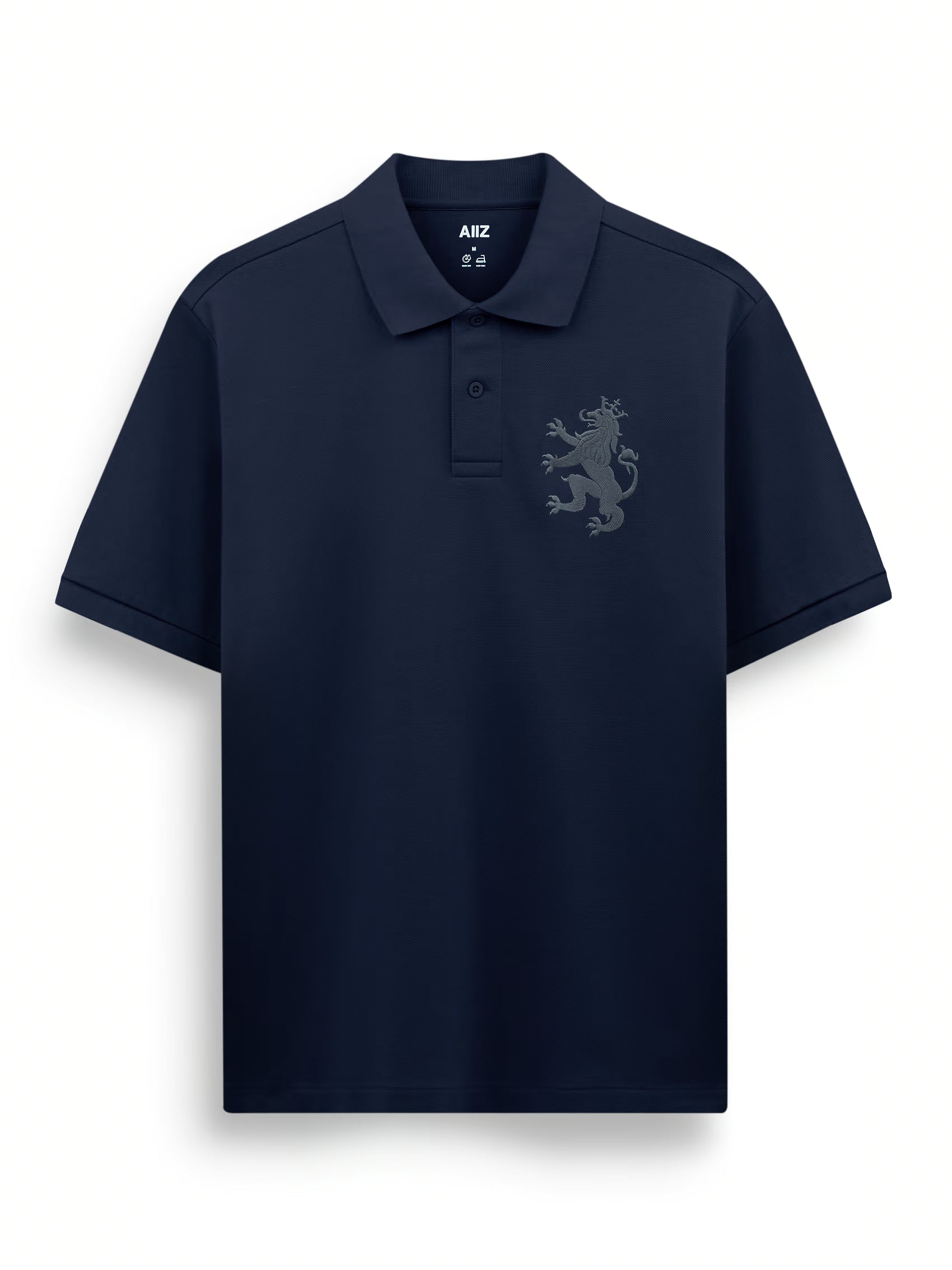Men's Big Lion Pique Polo Shirt