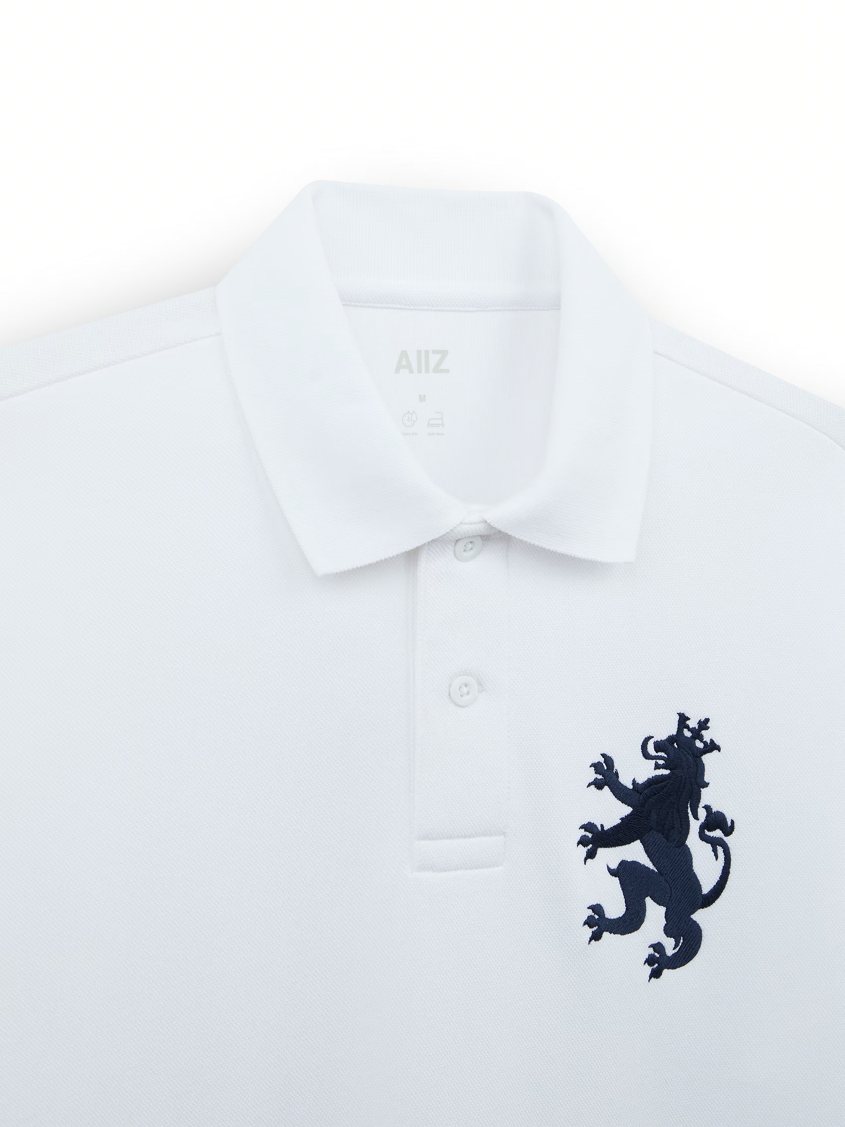 Men's Big Lion Pique Polo Shirt