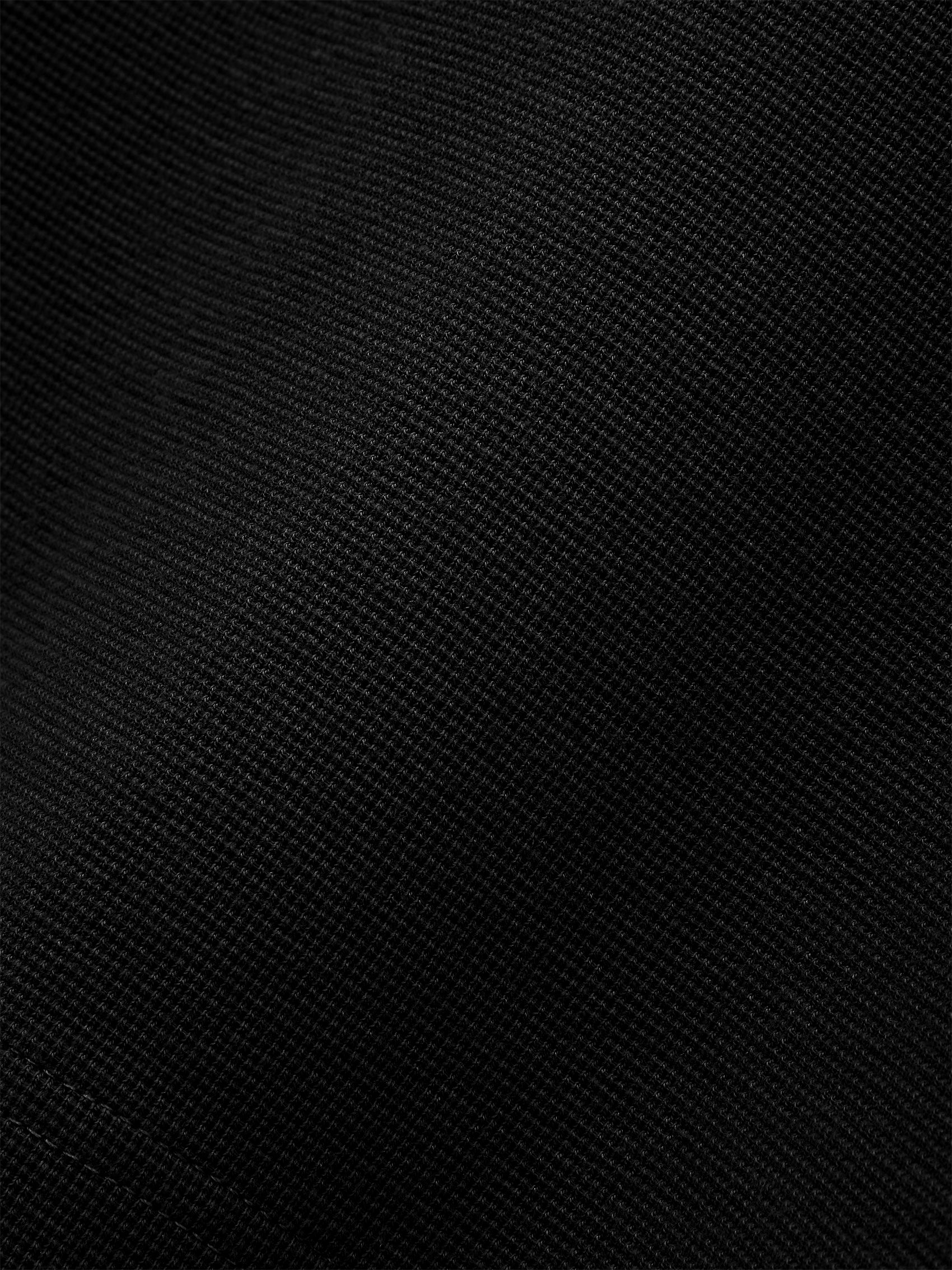 AIIZ Men's Solid Texture Polo Shirt