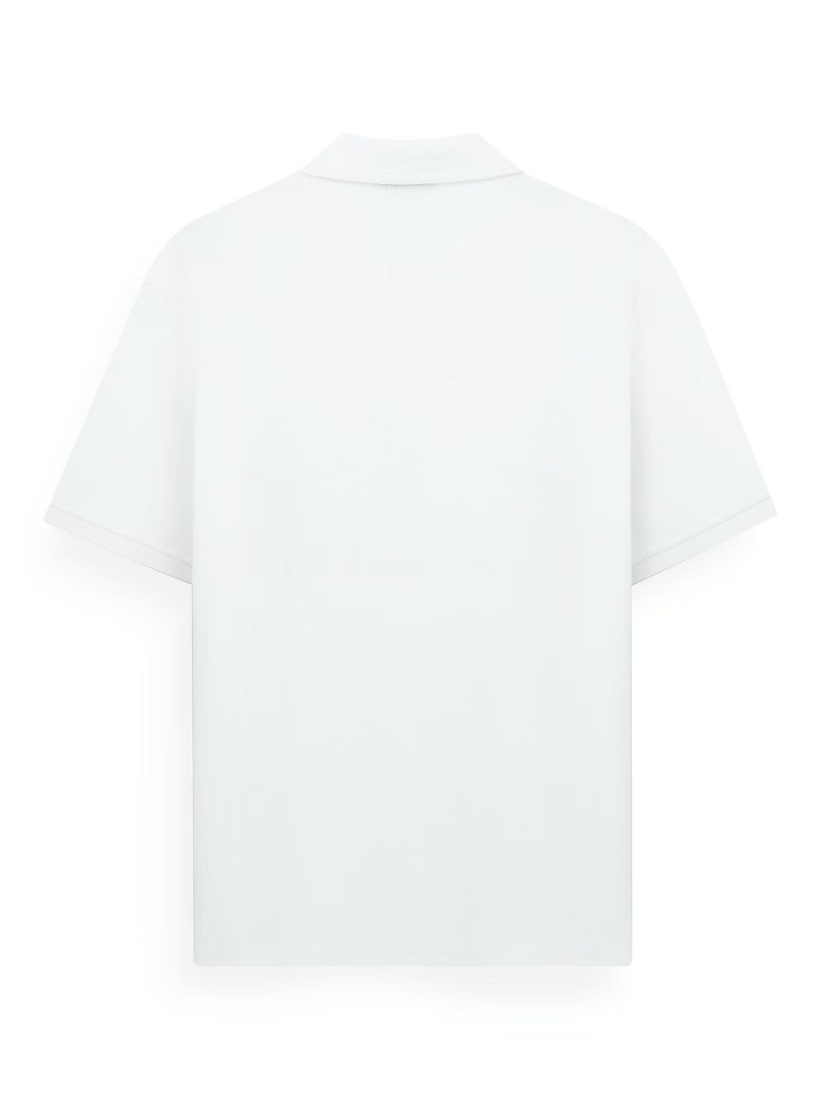 AIIZ Men's Solid Texture Polo Shirt