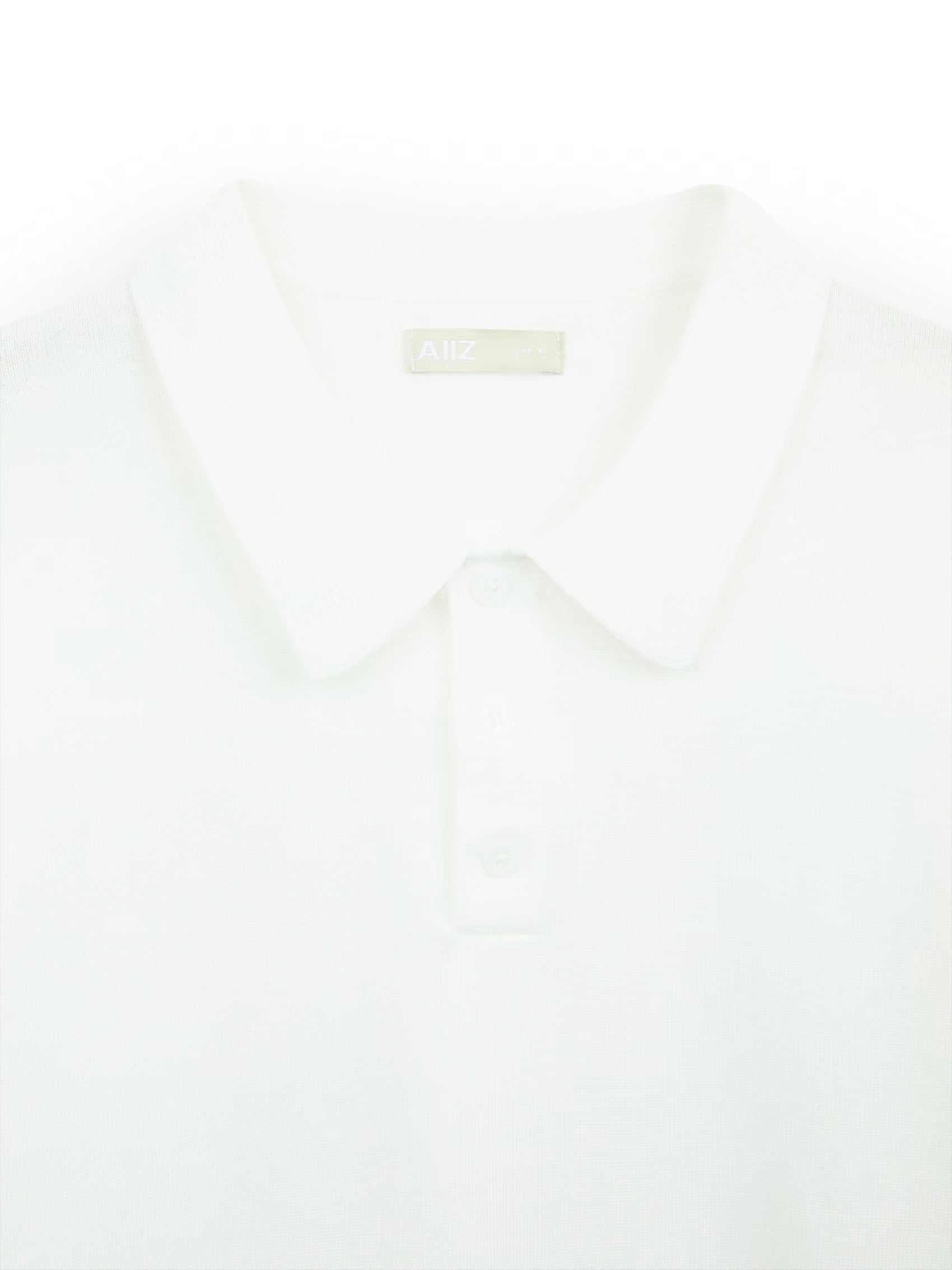 AIIZ Men's Lightweight Flatknit Polo Shirt