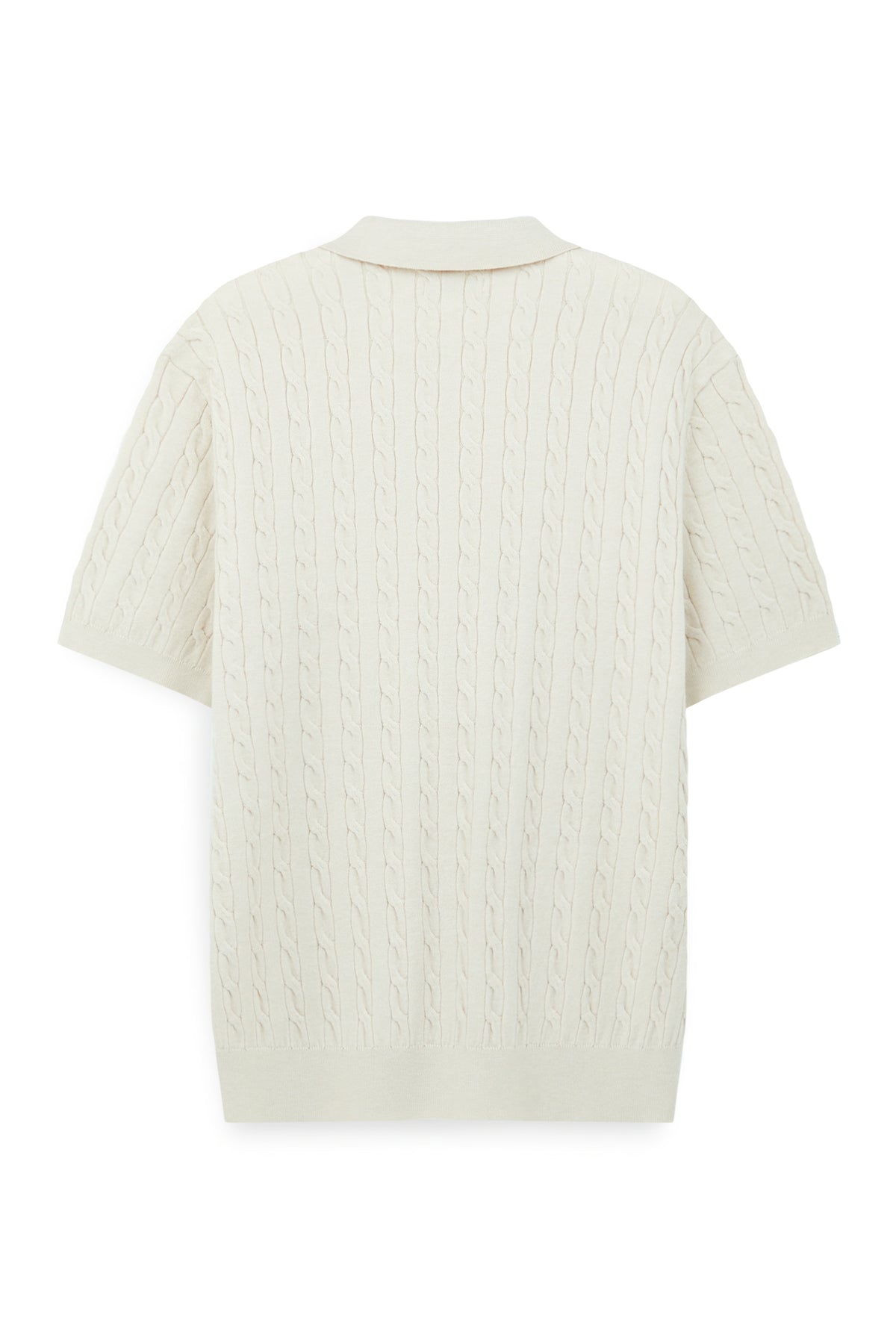 Urban Weaver Cable Knit Polo