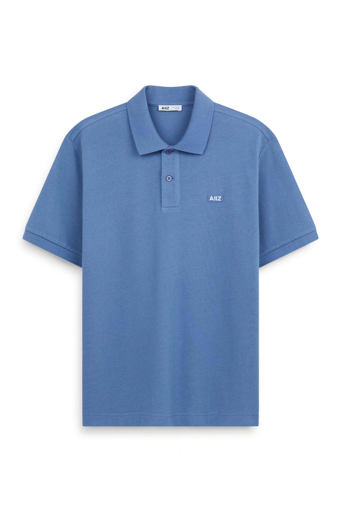 AIIZ Men’s AIIZ Logo Polo Shirt (Blue / S)