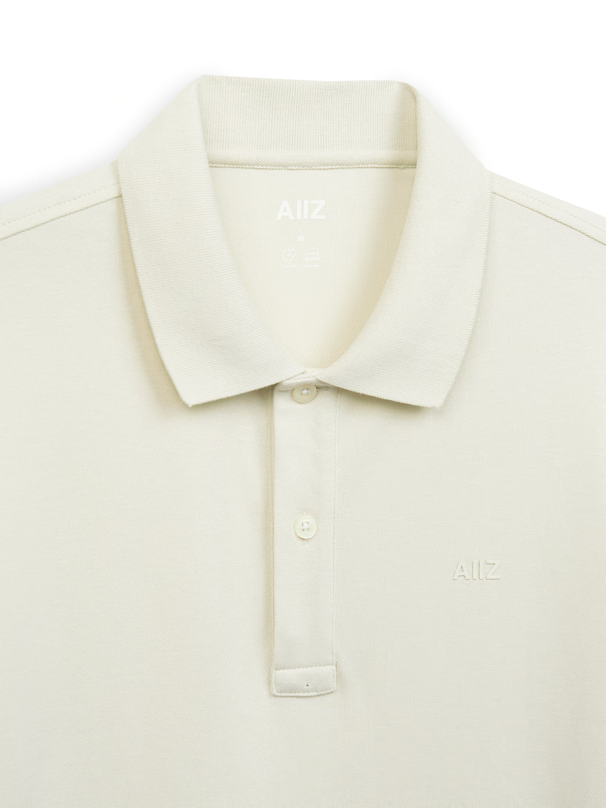 Men’s Cotton Polyester AIIZ Logo Polo Shirt