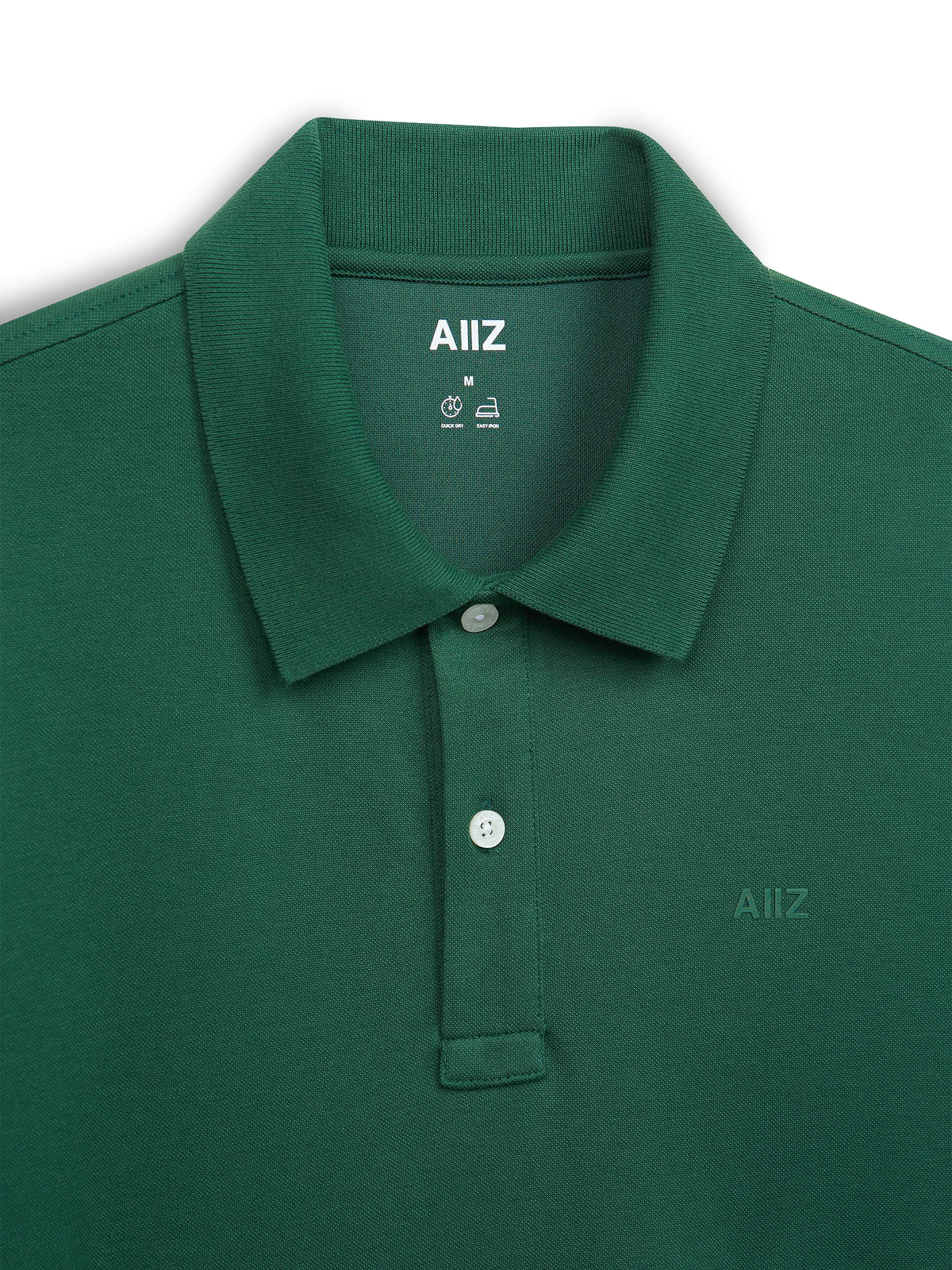 Men’s Cotton Polyester AIIZ Logo Polo Shirt