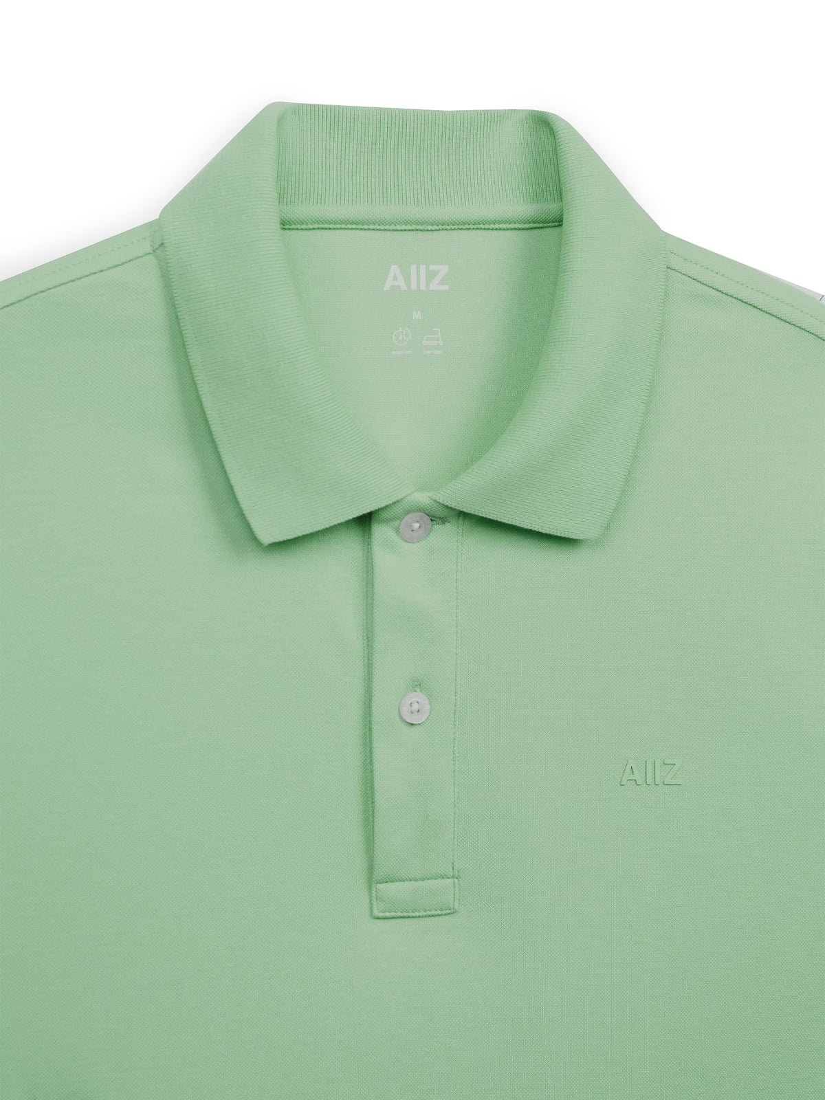 Men’s Cotton Polyester AIIZ Logo Polo Shirt