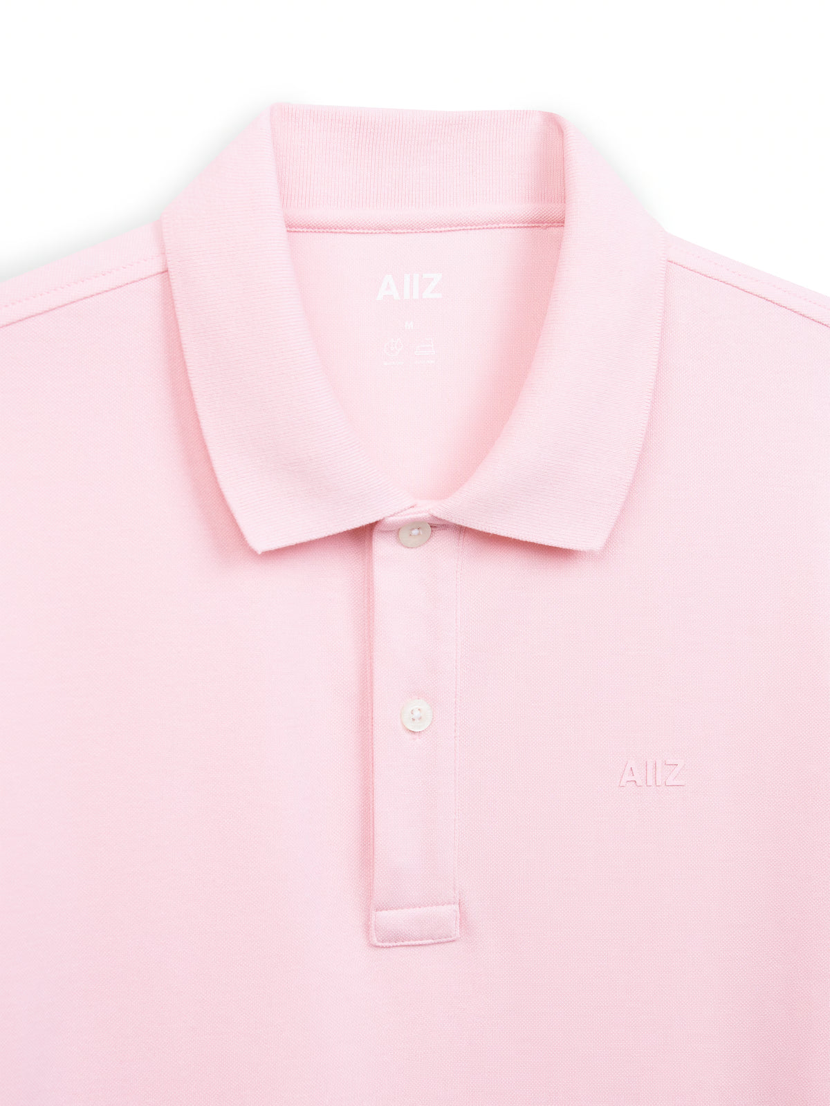 Men’s Cotton Polyester AIIZ Logo Polo Shirt