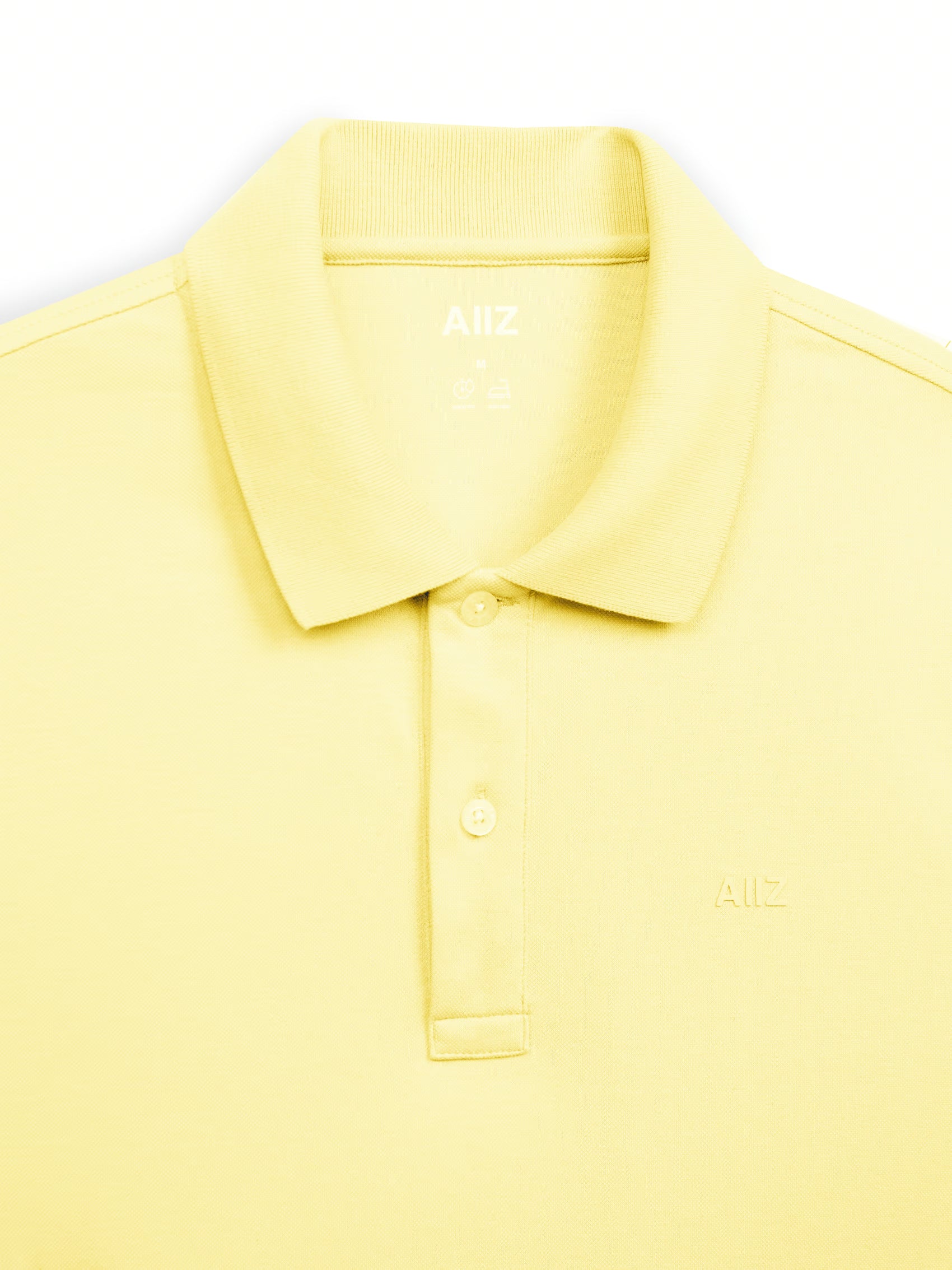 Men’s Cotton Polyester AIIZ Logo Polo Shirt