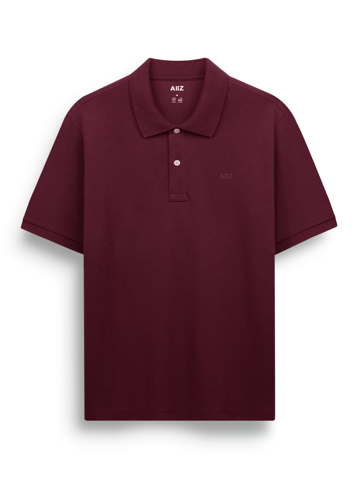 Men’s Cotton Polyester AIIZ Logo Polo Shirt