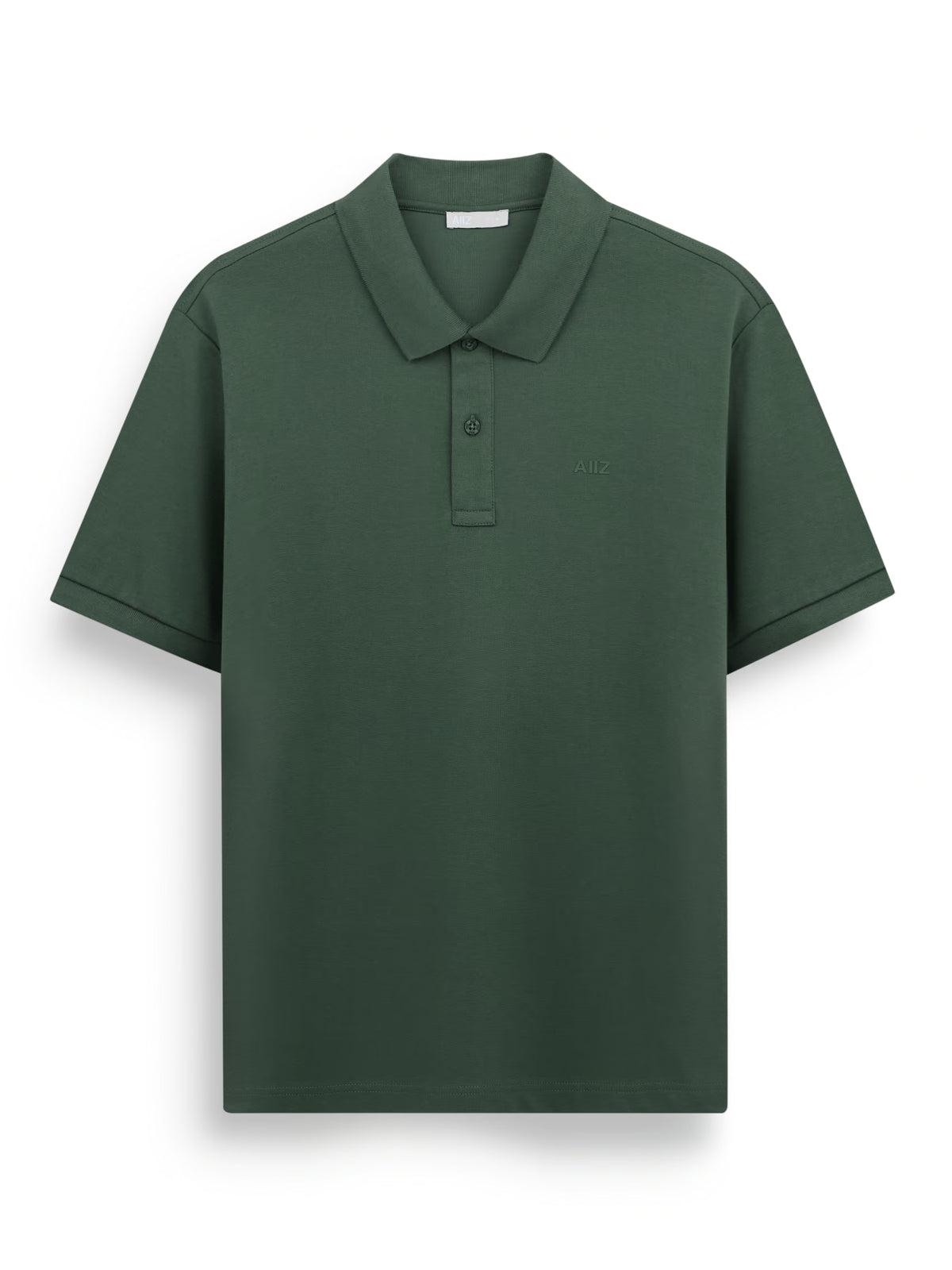 AIIZ Men’s AIIZ Logo Polo Shirt (Dark Green / S)