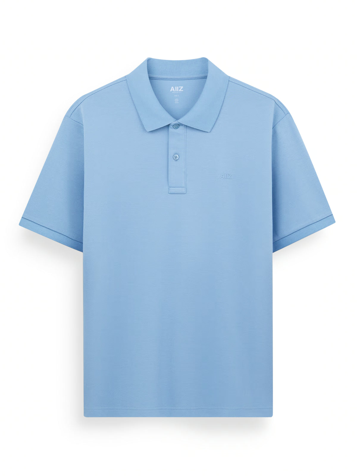 AIIZ Men’s AIIZ Logo Polo Shirt (Blue / S)