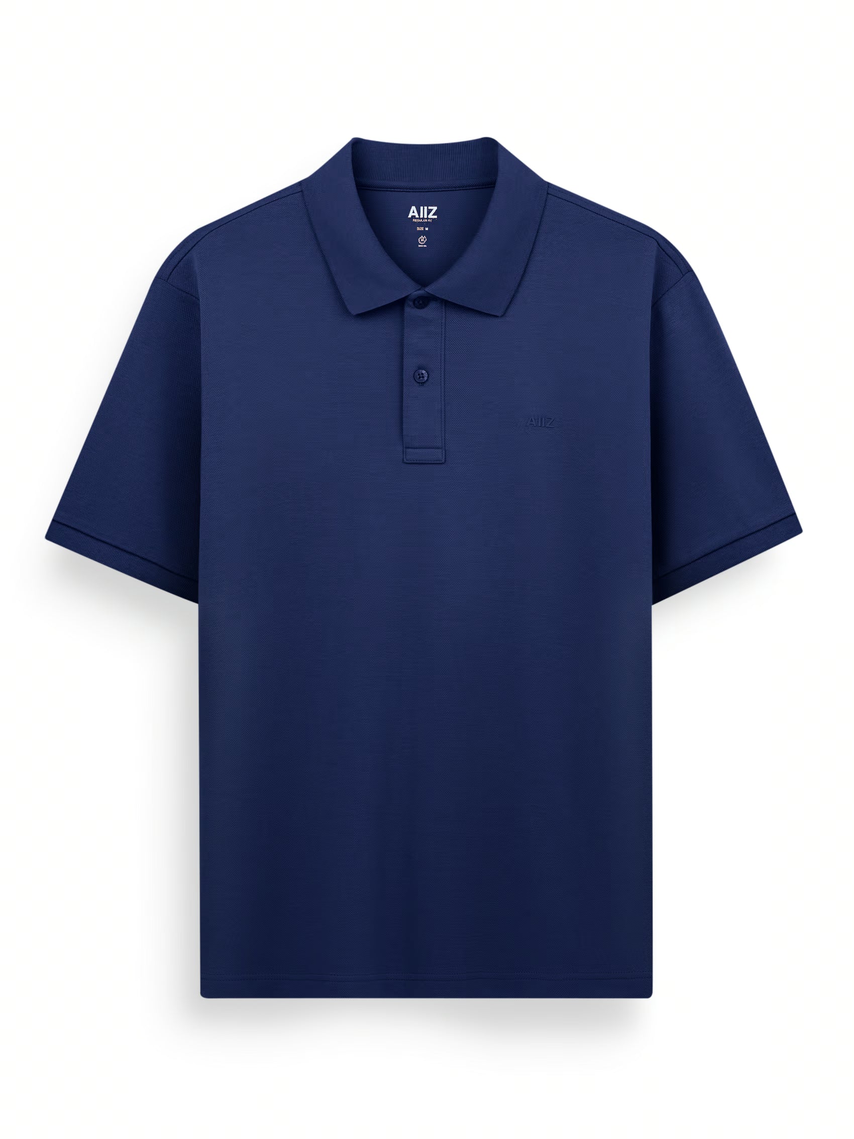 AIIZ Men’s AIIZ Logo Polo Shirt (Navy / S)