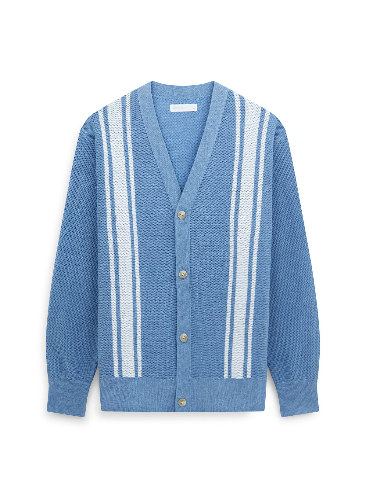 AIIZ Men’s Crochet Border Cardigan