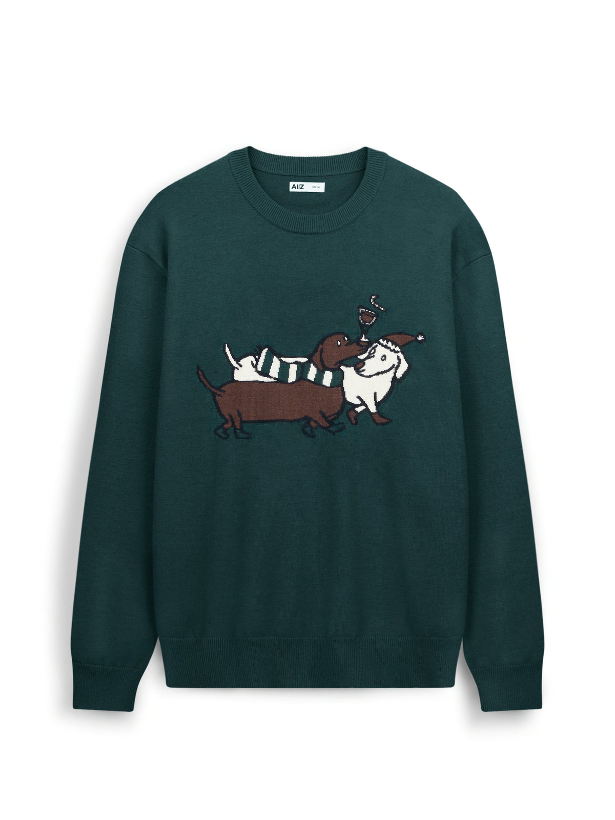 AIIZ Men's Tis’ Jolly Season Sweater