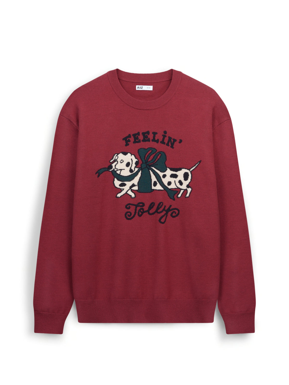 AIIZ Men's Tis’ Jolly Season Sweater