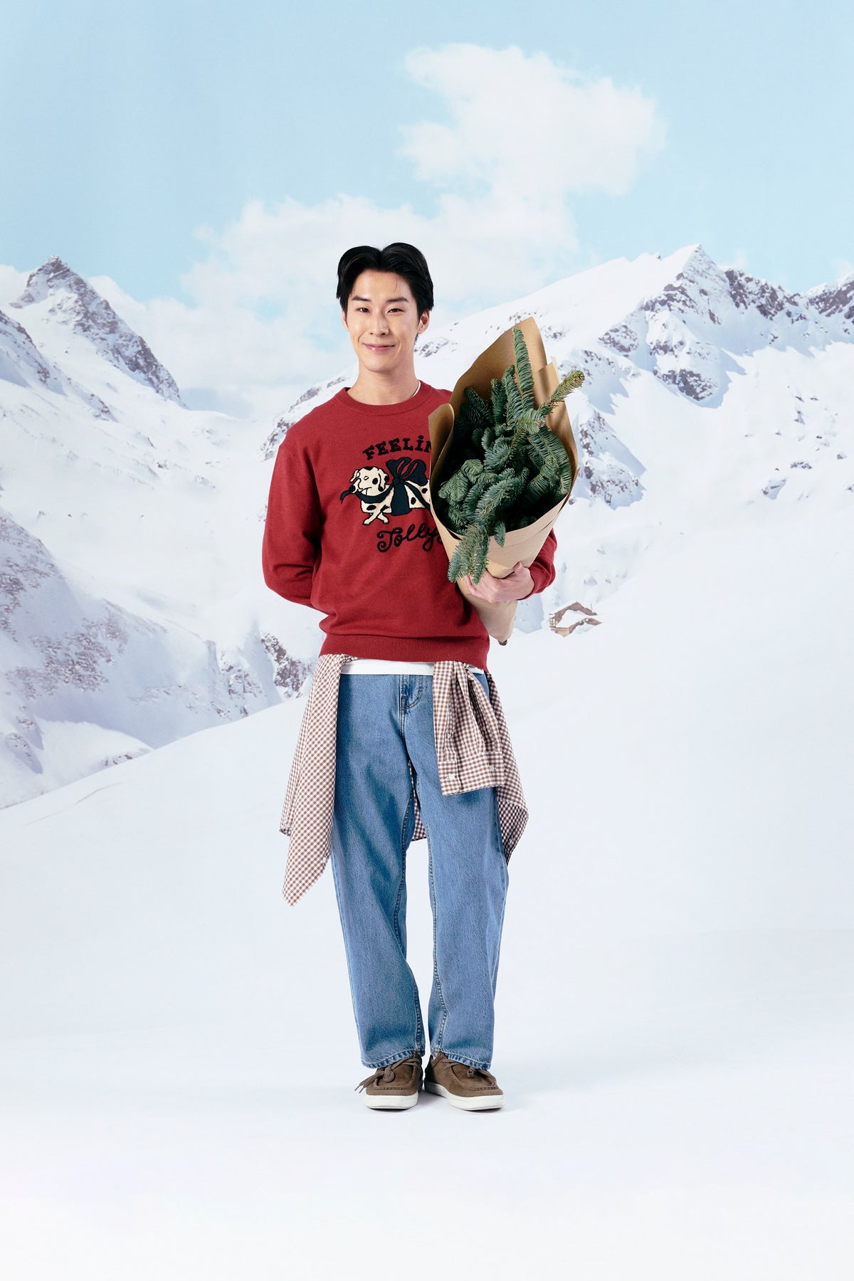 AIIZ Men's Tis’ Jolly Season Sweater