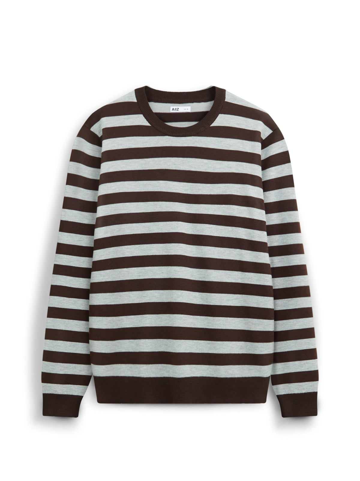 AIIZ Men's Striped Sweater