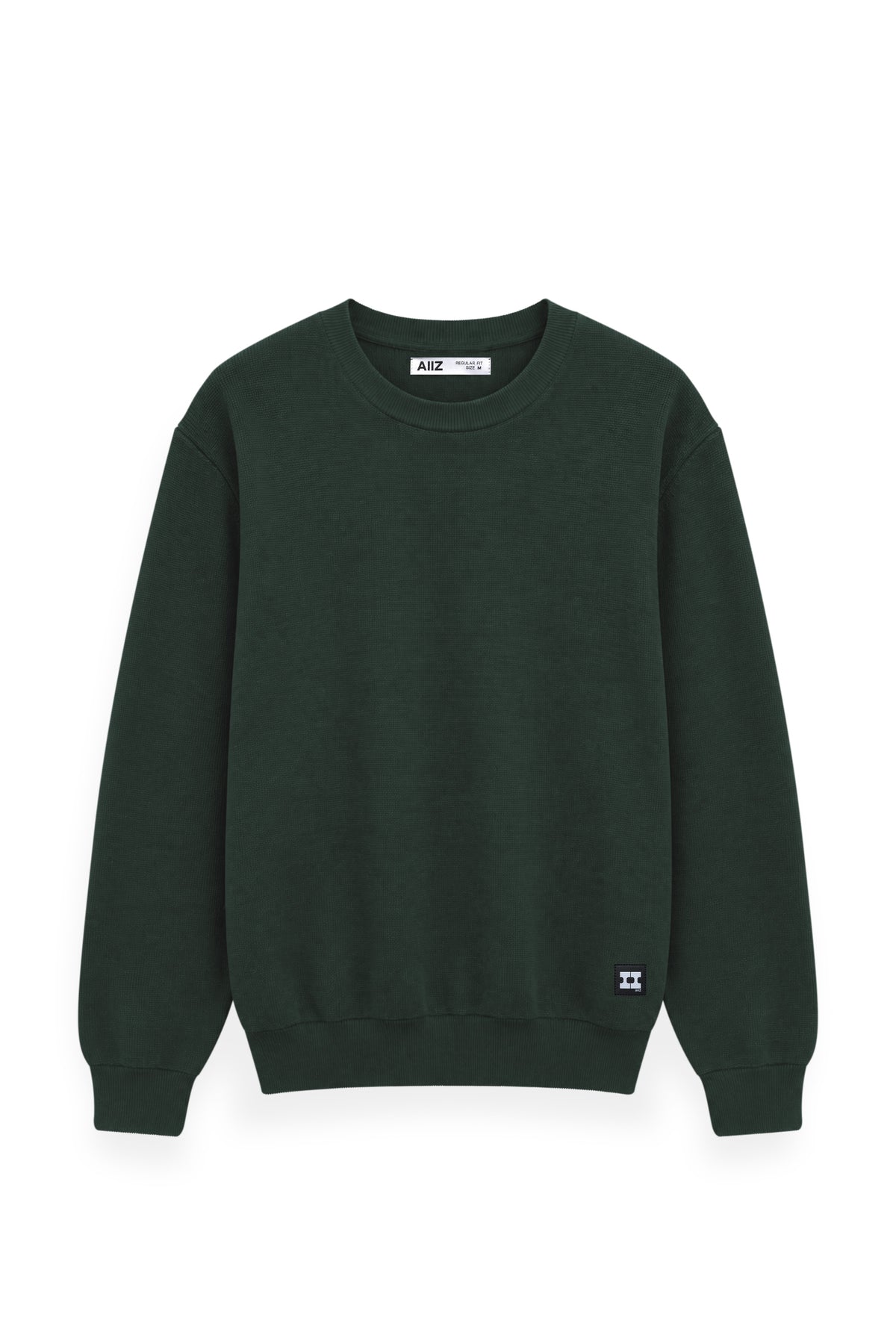 Men's Surreal Academia Rib Knit Crew Neck Sweater