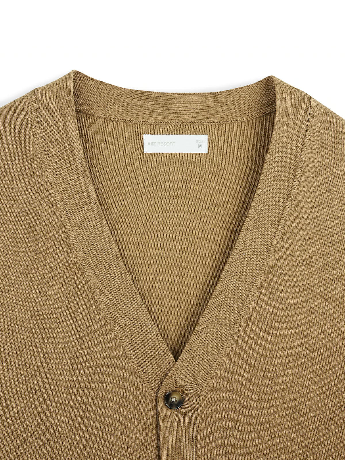 AIIZ Men's Flat Knit Cardigan