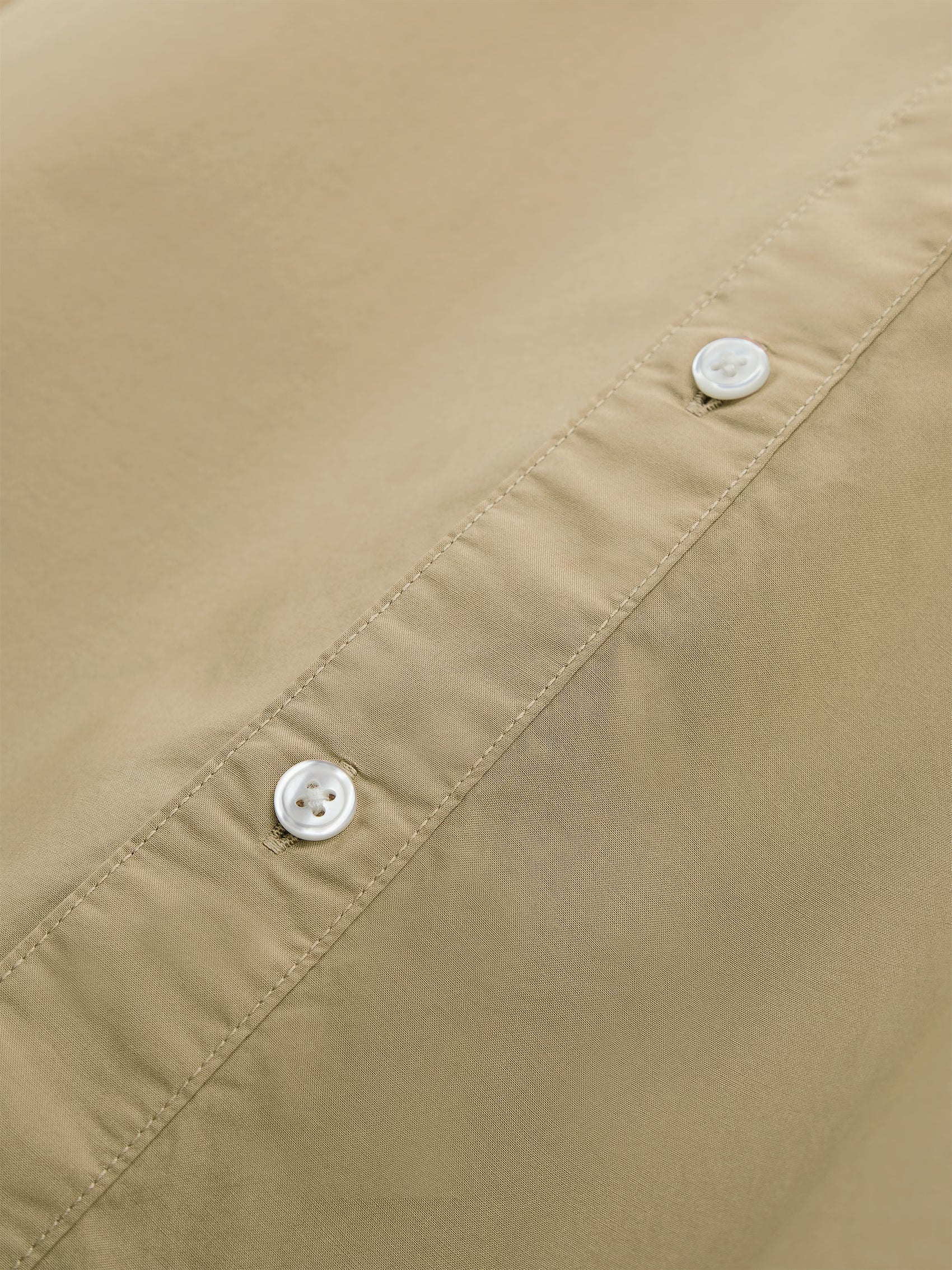 Men's Natural Cotton Long Sleeve Shirt