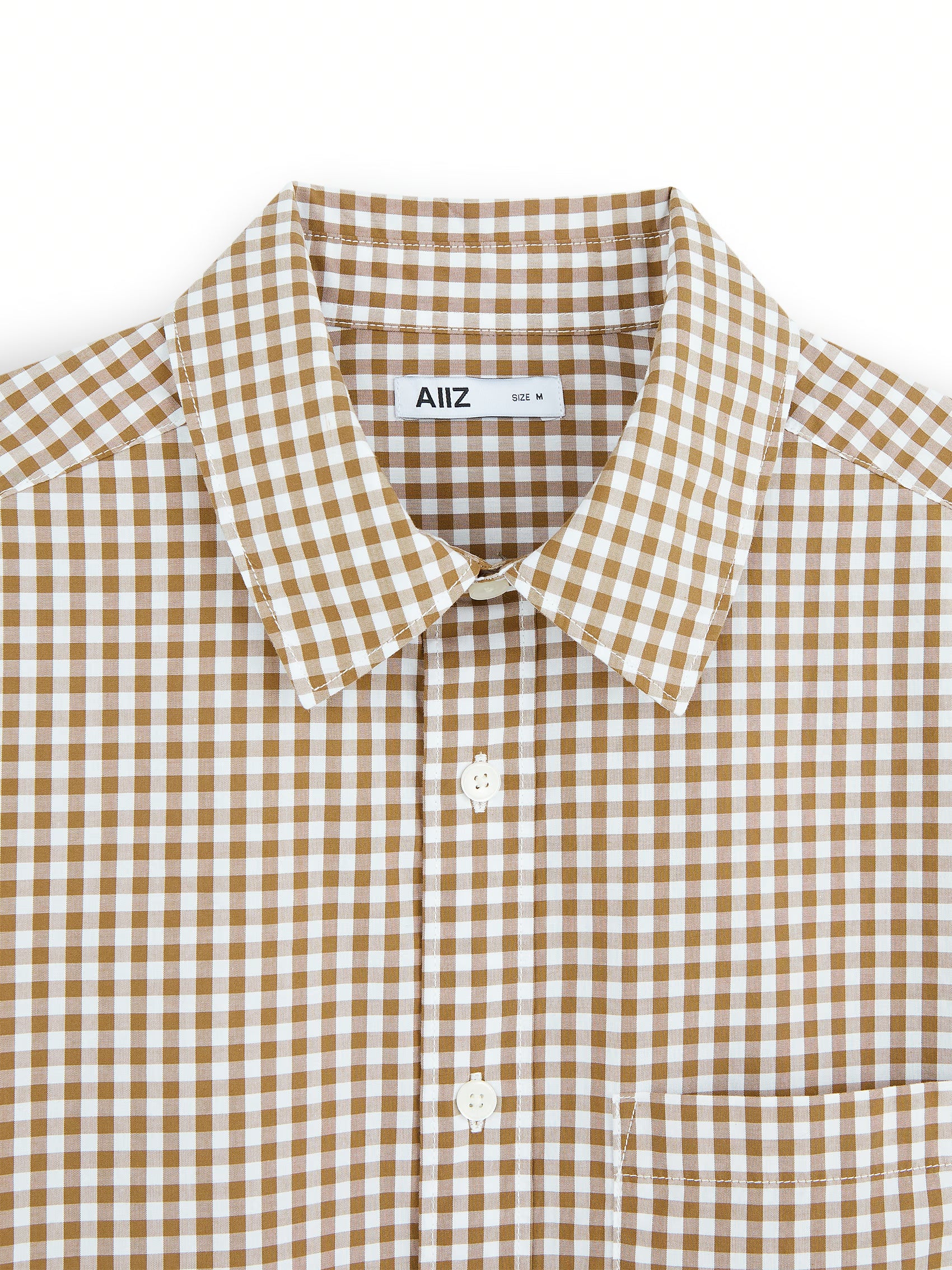 AIIZ Men's Check Long Sleeve Shirt
