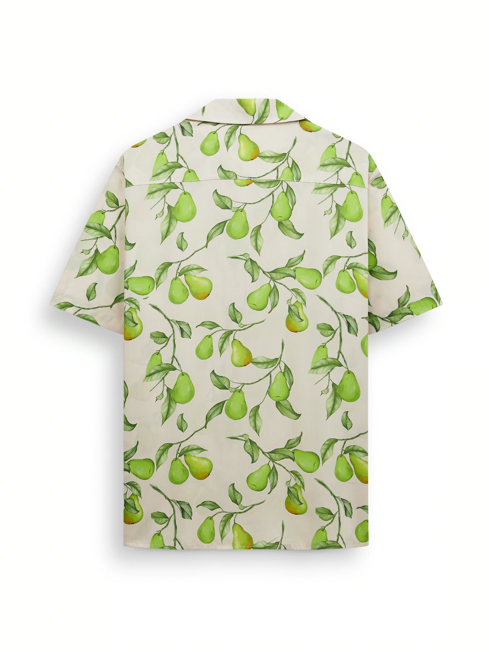 Men's Printed Camp Collar Short Sleeve Shirt