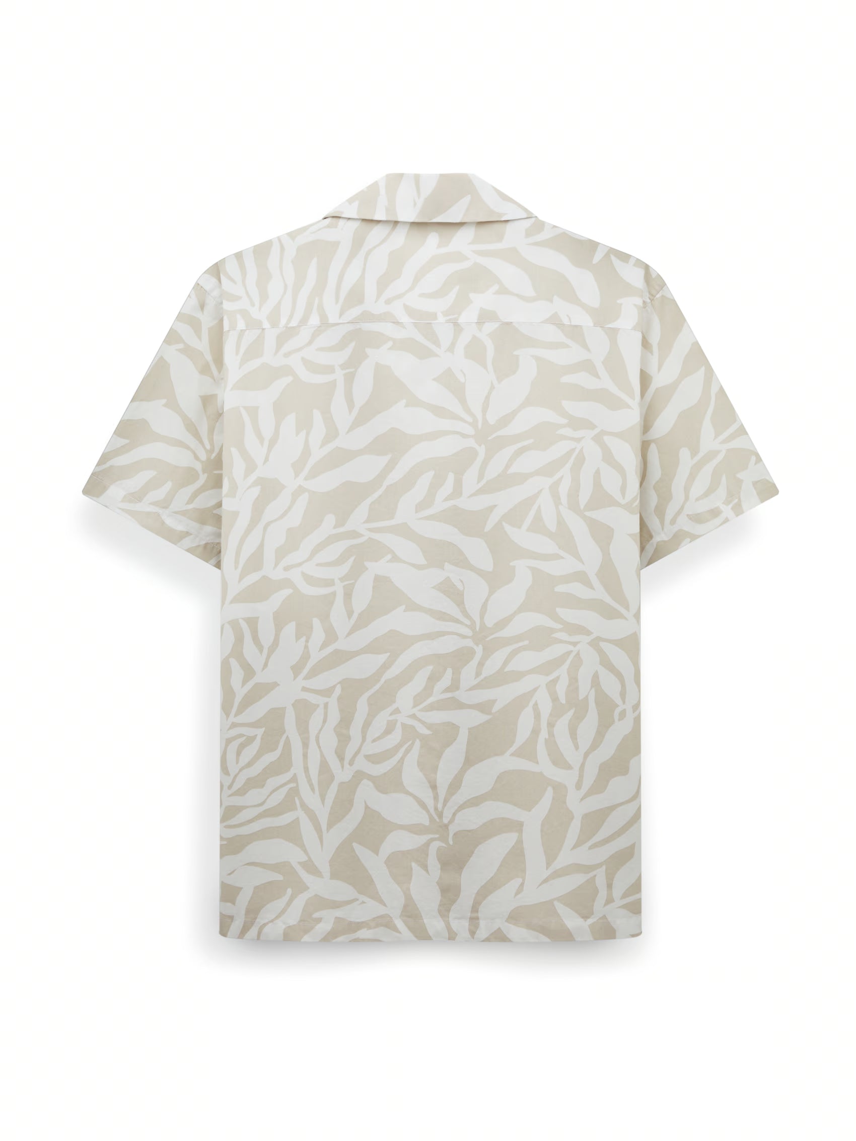 AIIZ Men's Graphic Printed Camp Collar Shirt