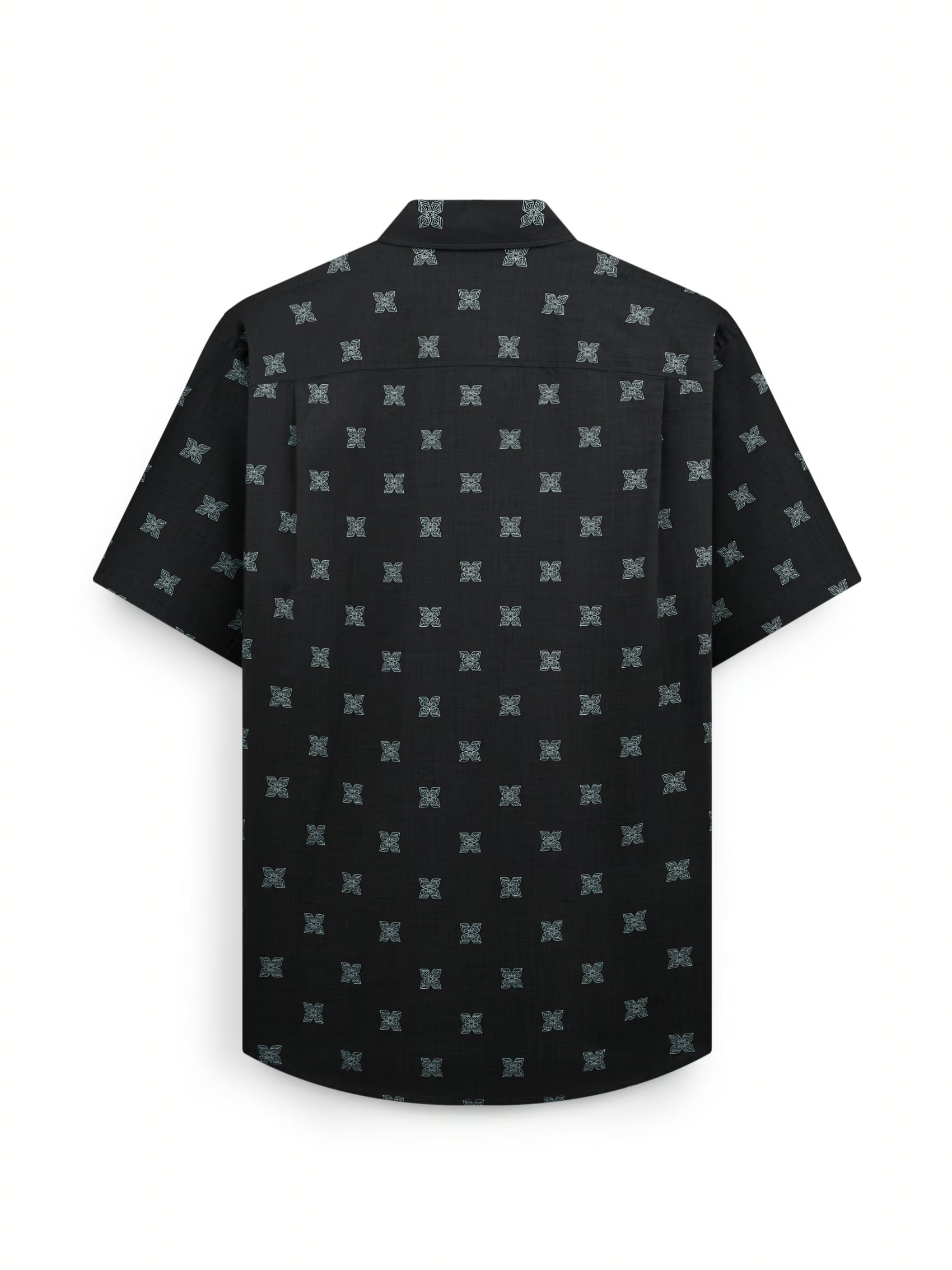 AIIZ Men's Graphic Printed Short Sleeve Shirt