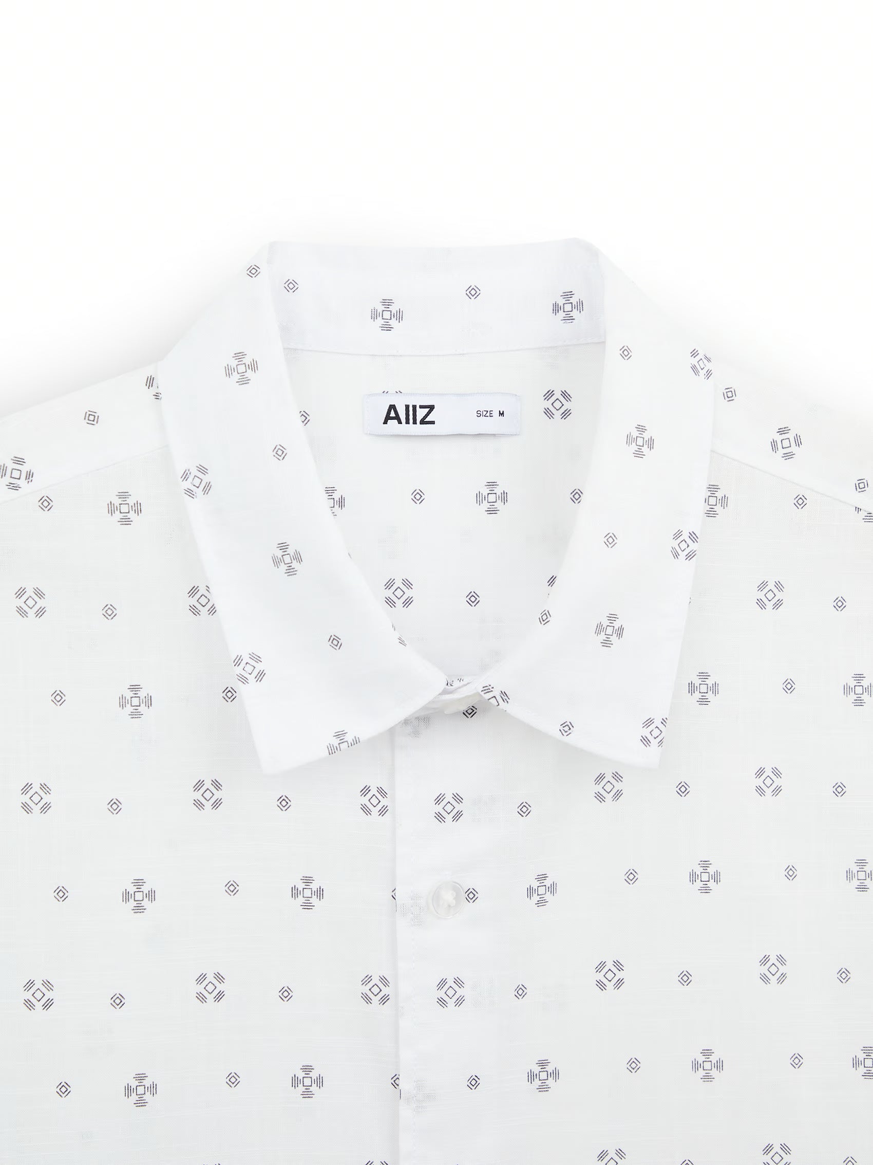 AIIZ Men's Graphic Printed Short Sleeve Shirt