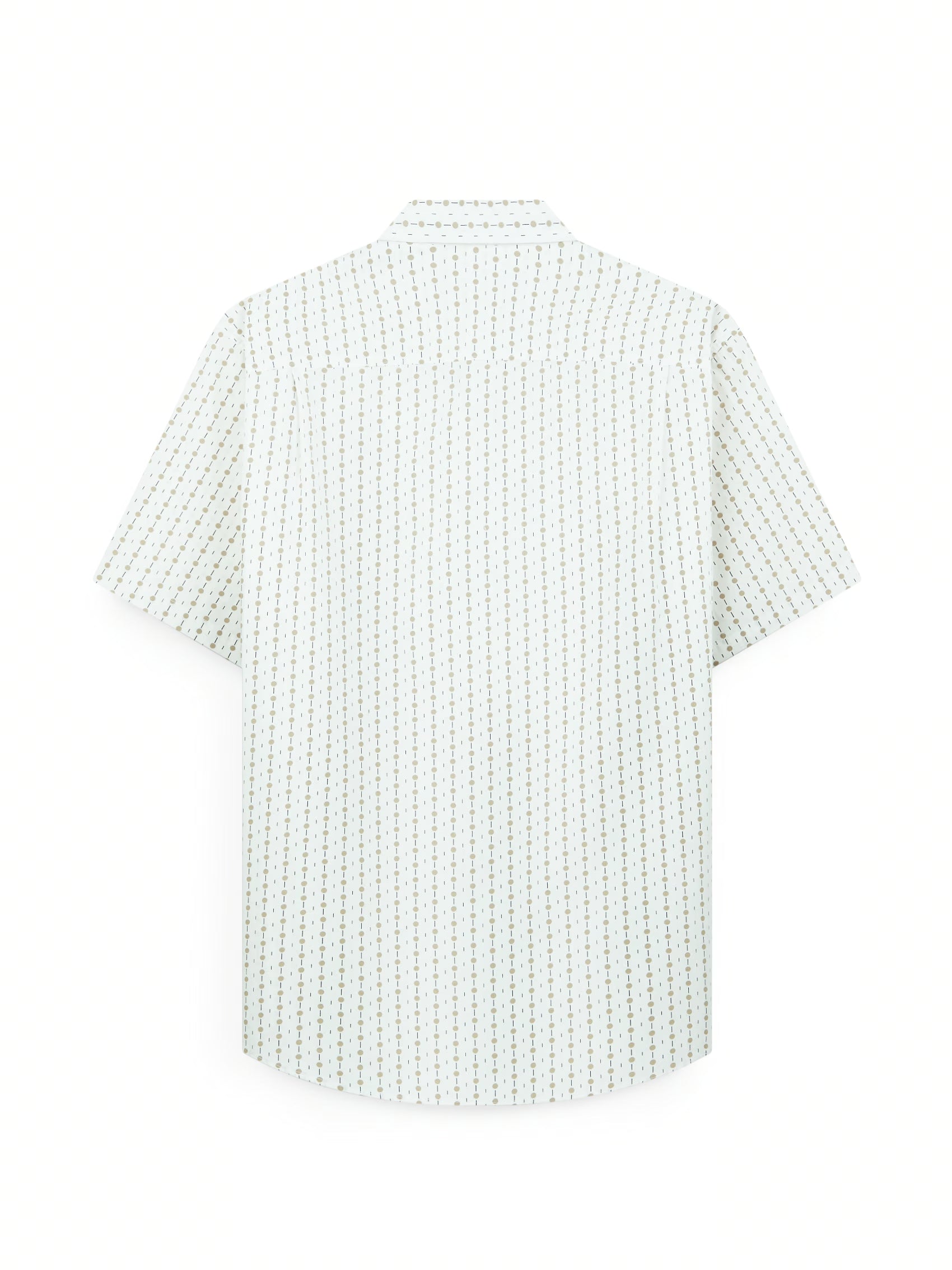 AIIZ Men's Graphic Printed Short Sleeve Shirt
