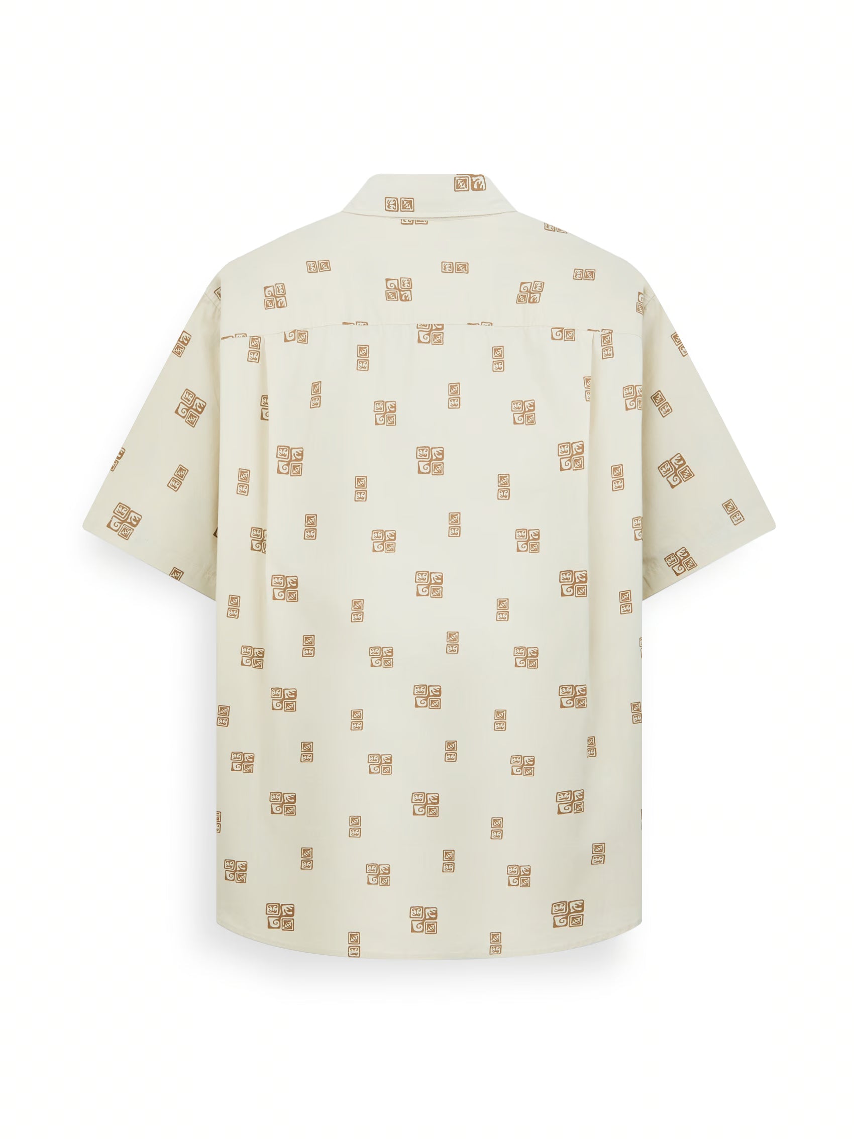AIIZ Men's Graphic Printed Short Sleeve Shirt