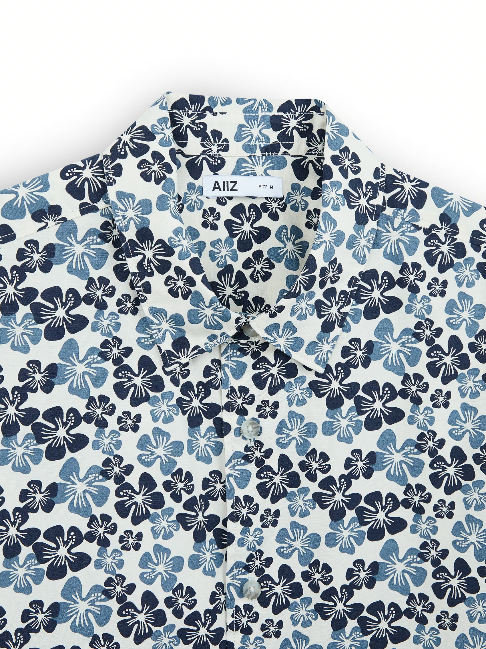 AIIZ Men's Graphic Printed Short Sleeve Shirt