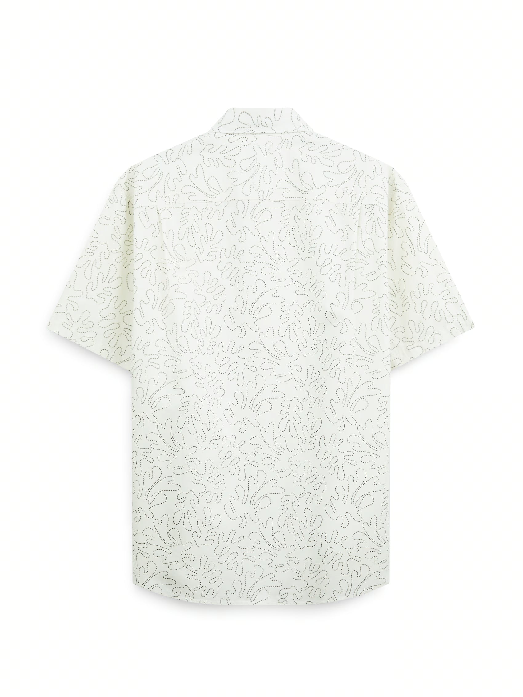 AIIZ Men's Graphic Printed Short Sleeve Shirt